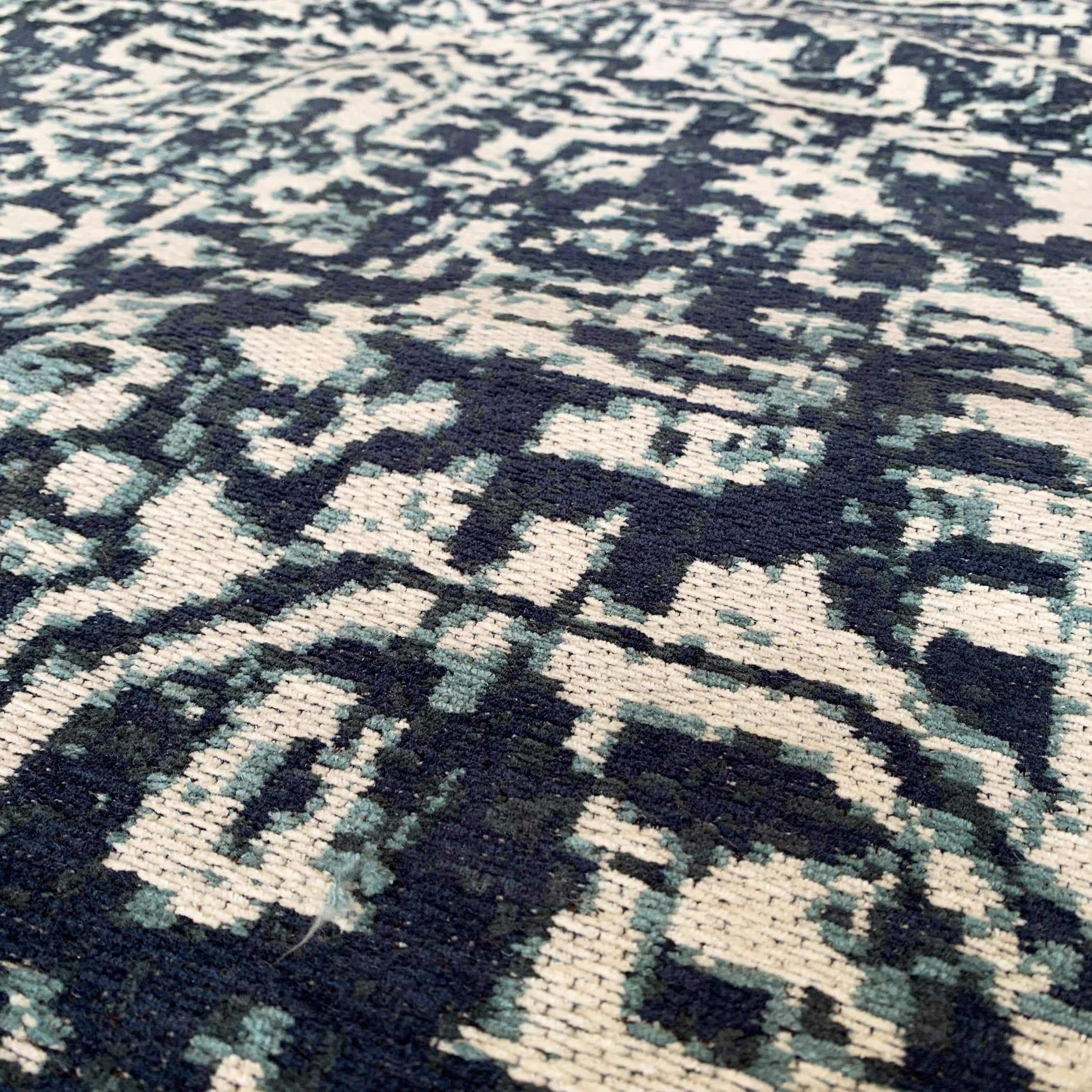 90X300 Cm Handmade Rug Melenia-Mx-161-Long - Rugs - ebarza Furniture UAE | Shop Modern Furniture in Abu Dhabi & Dubai - مفروشات ايبازرا في الامارات | تسوق اثاث عصري وديكورات مميزة في دبي وابوظبي