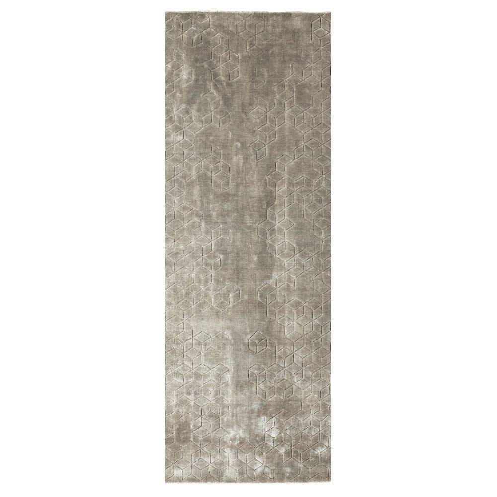 90X300 Cm Handmade Wool Rug Jh-20730-Long - Rugs - ebarza Furniture UAE | Shop Modern Furniture in Abu Dhabi & Dubai - مفروشات ايبازرا في الامارات | تسوق اثاث عصري وديكورات مميزة في دبي وابوظبي
