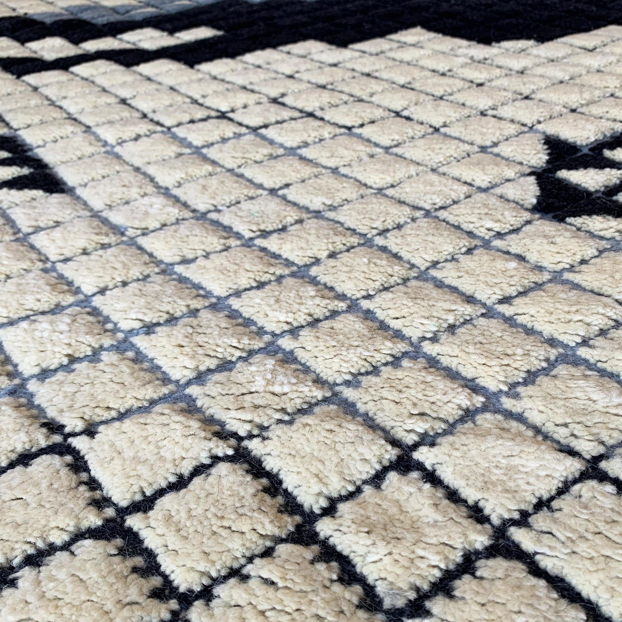 90X300 Cm Handmade Wool Rug Jh-20731-Long - Rugs - ebarza Furniture UAE | Shop Modern Furniture in Abu Dhabi & Dubai - مفروشات ايبازرا في الامارات | تسوق اثاث عصري وديكورات مميزة في دبي وابوظبي