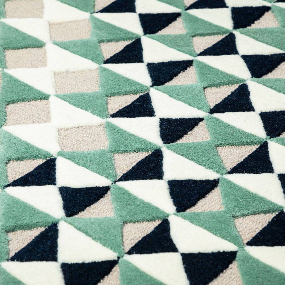 90X300 Cm Handmade Wool Rug Jh-20738-Long - Rugs - ebarza Furniture UAE | Shop Modern Furniture in Abu Dhabi & Dubai - مفروشات ايبازرا في الامارات | تسوق اثاث عصري وديكورات مميزة في دبي وابوظبي