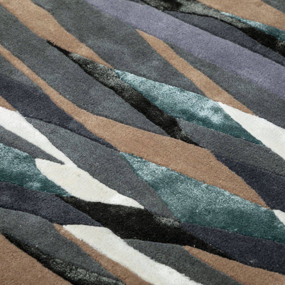 90X300 Cm Handmade Wool Rug Jh-20740-Long - Rugs - ebarza Furniture UAE | Shop Modern Furniture in Abu Dhabi & Dubai - مفروشات ايبازرا في الامارات | تسوق اثاث عصري وديكورات مميزة في دبي وابوظبي