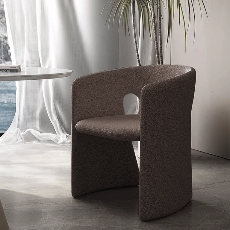 Obsidian Dining Chair-A MLL-B66-Brown - Chairs - ebarza Furniture UAE | Shop Modern Furniture in Abu Dhabi & Dubai - مفروشات ايبازرا في الامارات | تسوق اثاث عصري وديكورات مميزة في دبي وابوظبي