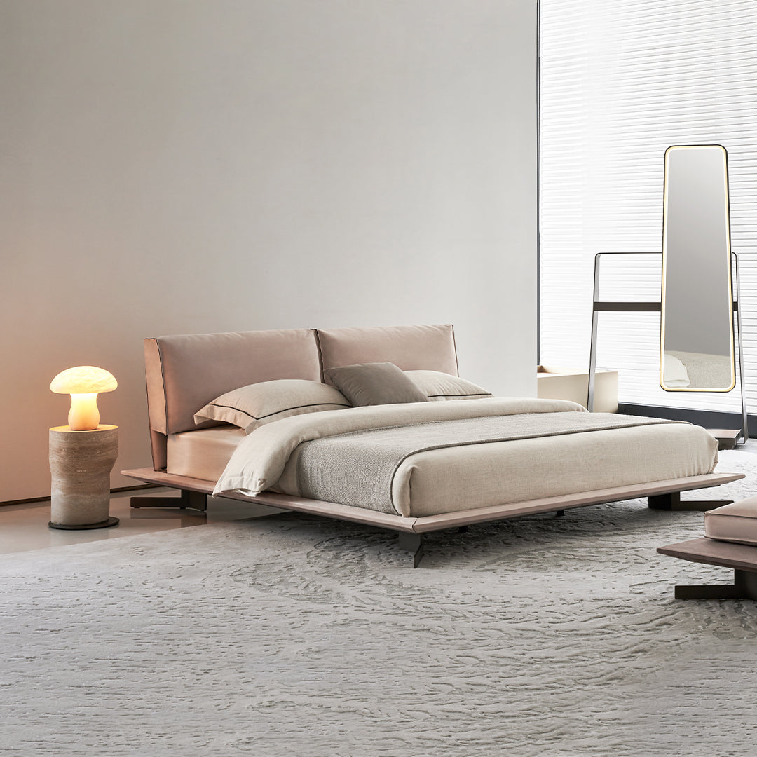 AS IS - Desert King Size Bed AMBO-C80245 - DISPLAY ITEM - ebarza Furniture UAE | Shop Modern Furniture in Abu Dhabi & Dubai - مفروشات ايبازرا في الامارات | تسوق اثاث عصري وديكورات مميزة في دبي وابوظبي