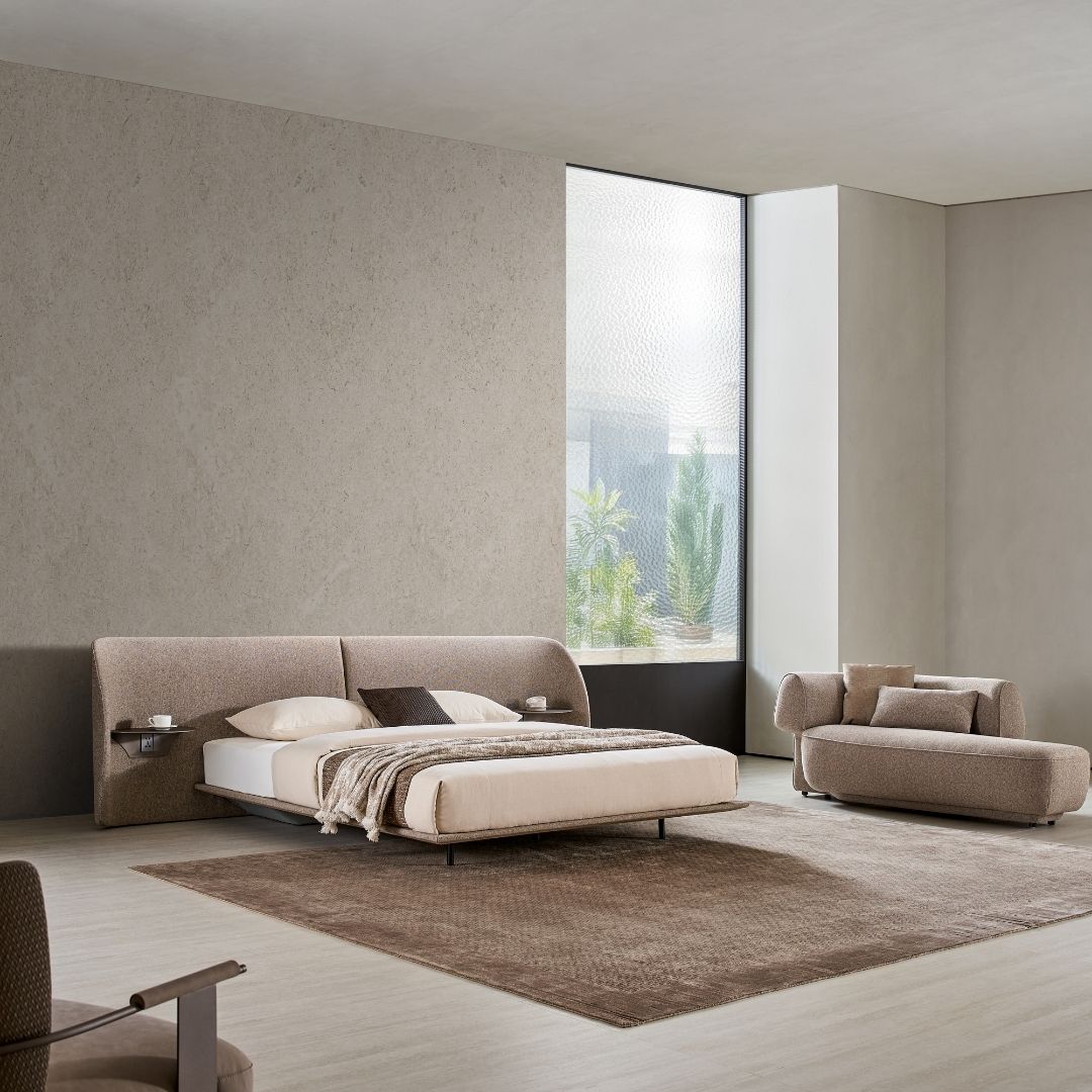 Pre-order 15 Days Delivery Alas King Size Bed - AMF-C656 - Bedsteads - ebarza Furniture UAE | Shop Modern Furniture in Abu Dhabi & Dubai - مفروشات ايبازرا في الامارات | تسوق اثاث عصري وديكورات مميزة في دبي وابوظبي