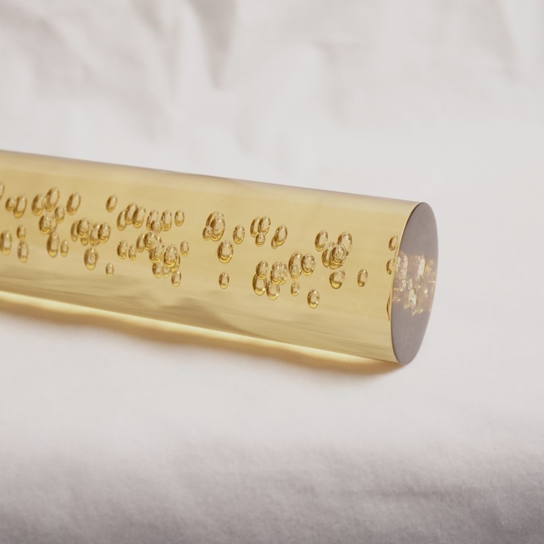 Acrylic Bubble Rod ROD35CPMMA - Door Handles - ebarza Furniture UAE | Shop Modern Furniture in Abu Dhabi & Dubai - مفروشات ايبازرا في الامارات | تسوق اثاث عصري وديكورات مميزة في دبي وابوظبي