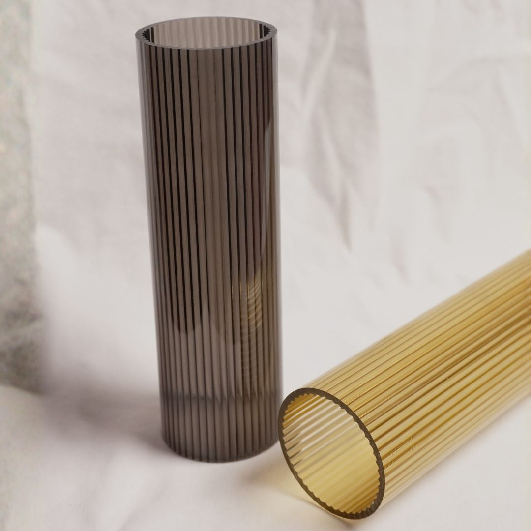 Acrylic Inner Striped Tube TOD50CPMMA - Door Handles - ebarza Furniture UAE | Shop Modern Furniture in Abu Dhabi & Dubai - مفروشات ايبازرا في الامارات | تسوق اثاث عصري وديكورات مميزة في دبي وابوظبي