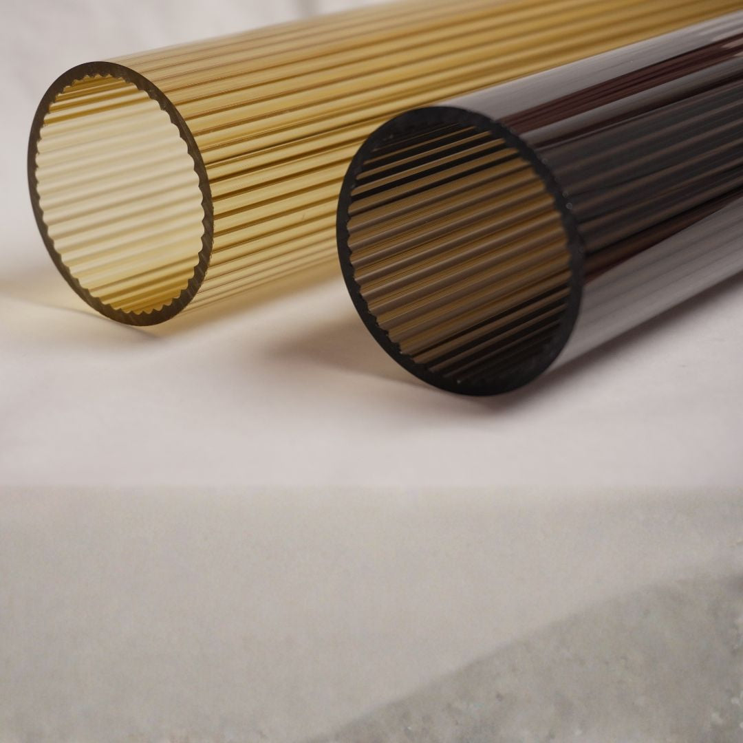 Acrylic Inner Striped Tube TOD50CPMMA - Door Handles - ebarza Furniture UAE | Shop Modern Furniture in Abu Dhabi & Dubai - مفروشات ايبازرا في الامارات | تسوق اثاث عصري وديكورات مميزة في دبي وابوظبي