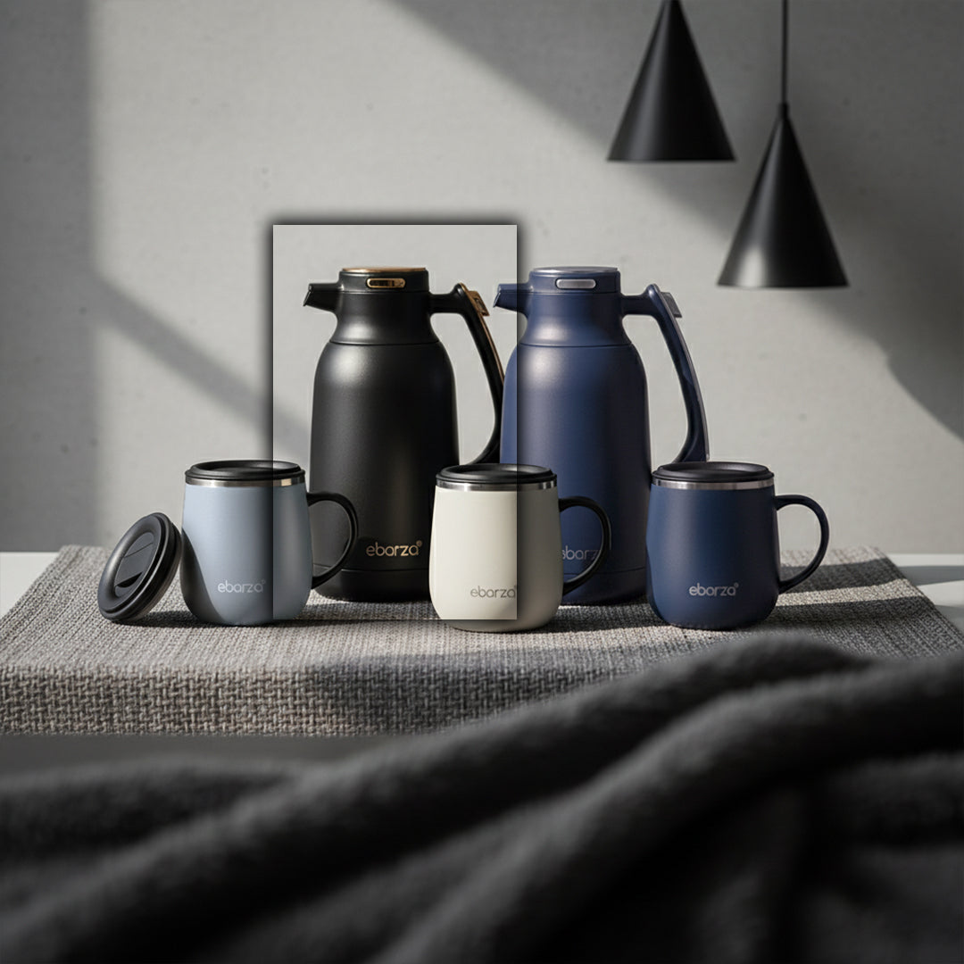 Pre-order 15 Days Delivery Alpo Thermal Coffee Carafe 2L ALP002PC68BKG - Black - Drinkware - ebarza Furniture UAE | Shop Modern Furniture in Abu Dhabi & Dubai - مفروشات ايبازرا في الامارات | تسوق اثاث عصري وديكورات مميزة في دبي وابوظبي