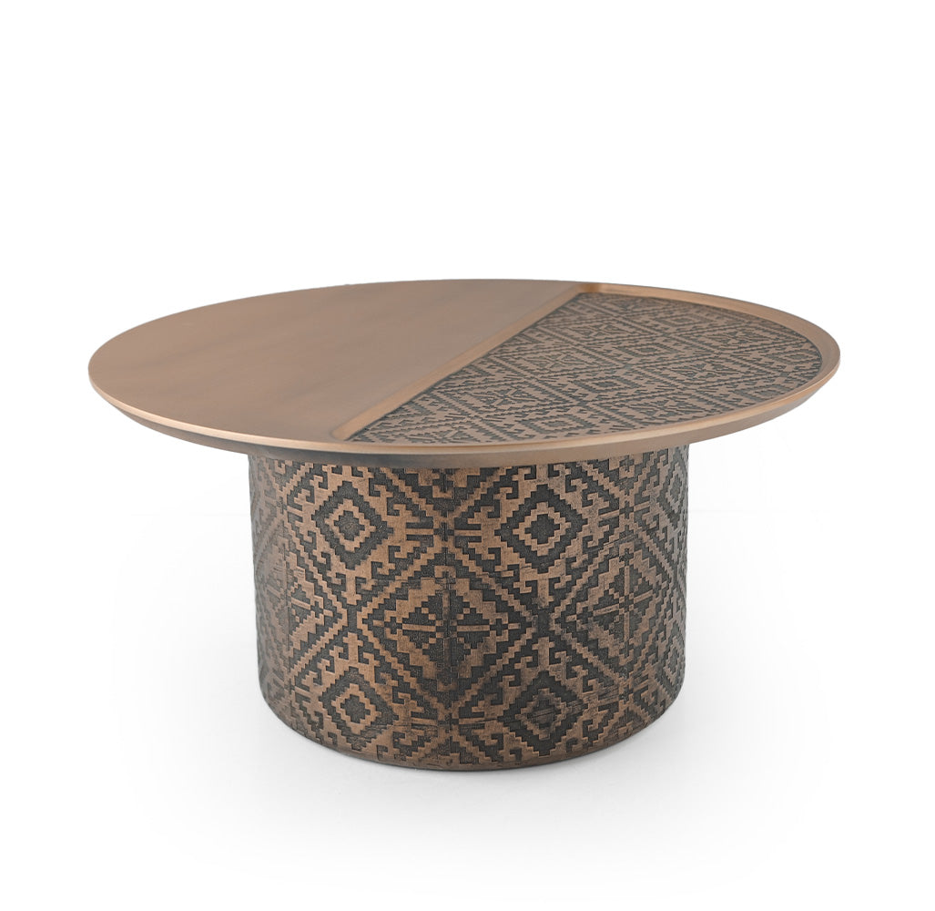 Motif Center Table Motif-001-G - Coffee Tables - ebarza Furniture UAE | Shop Modern Furniture in Abu Dhabi & Dubai - مفروشات ايبازرا في الامارات | تسوق اثاث عصري وديكورات مميزة في دبي وابوظبي