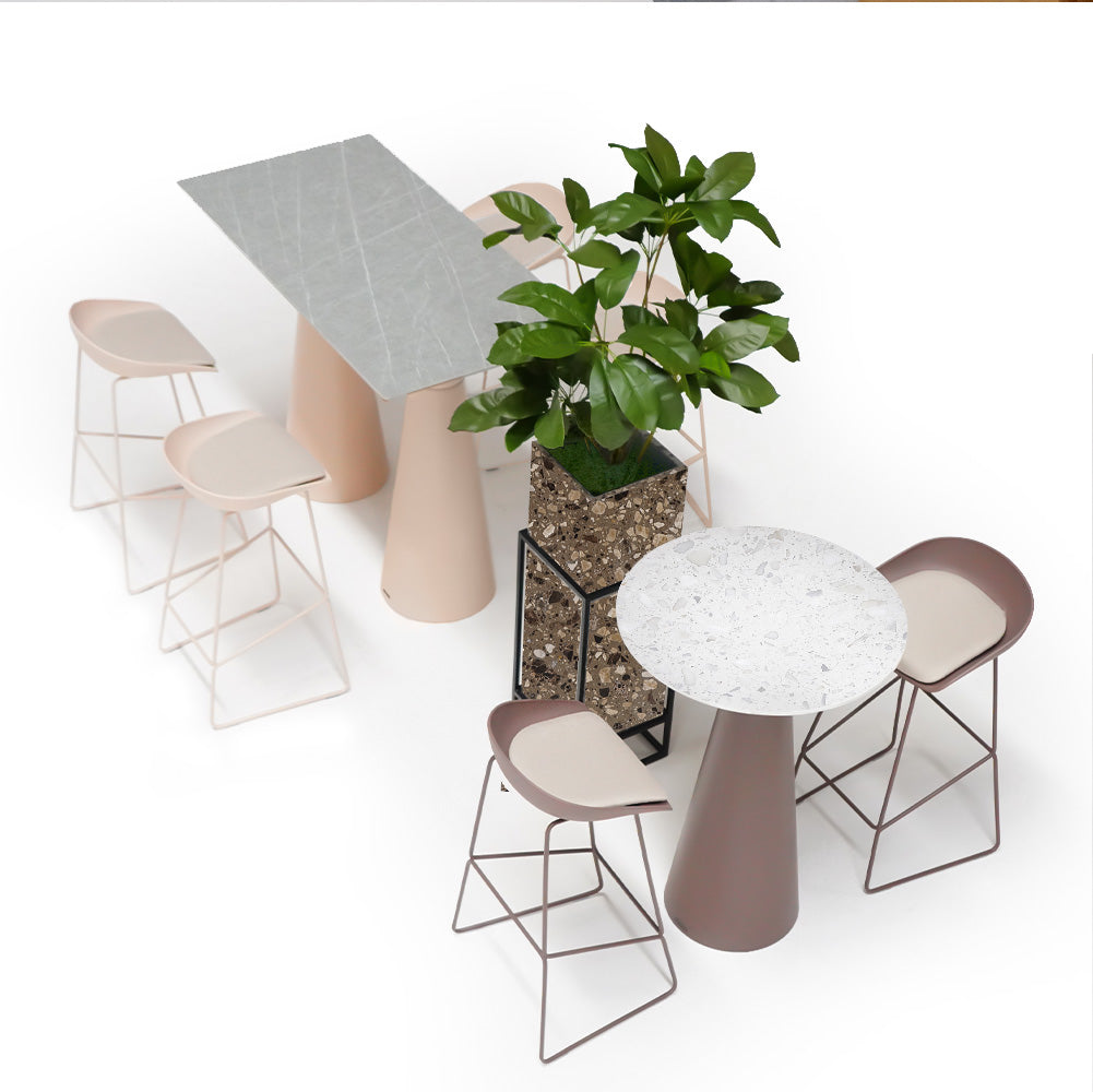 Terrazzo Planter Box 307-N0272 - Planter Boxes - ebarza Furniture UAE | Shop Modern Furniture in Abu Dhabi & Dubai - مفروشات ايبازرا في الامارات | تسوق اثاث عصري وديكورات مميزة في دبي وابوظبي