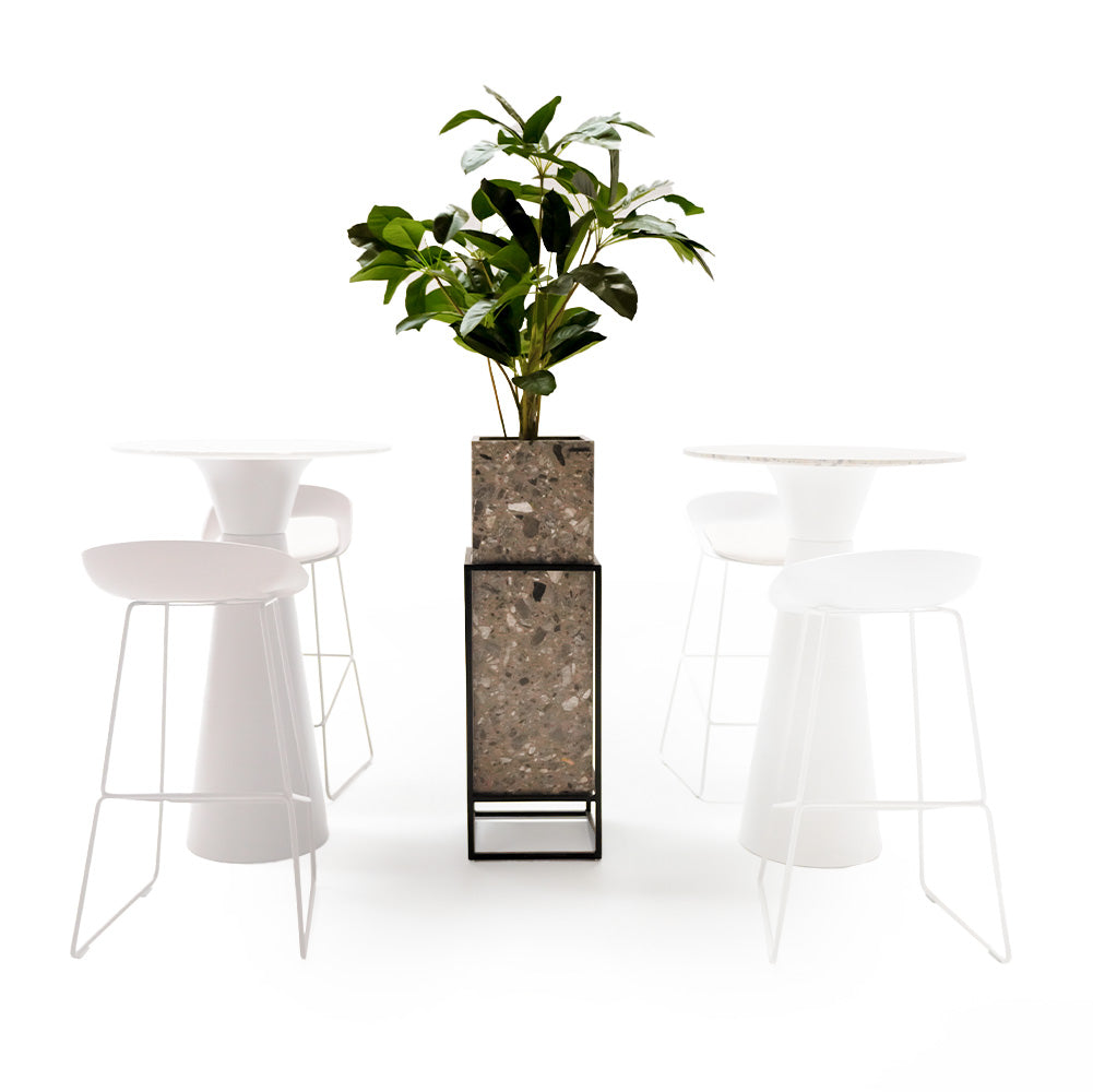 Terrazzo Planter Box 307-N0272 - Planter Boxes - ebarza Furniture UAE | Shop Modern Furniture in Abu Dhabi & Dubai - مفروشات ايبازرا في الامارات | تسوق اثاث عصري وديكورات مميزة في دبي وابوظبي