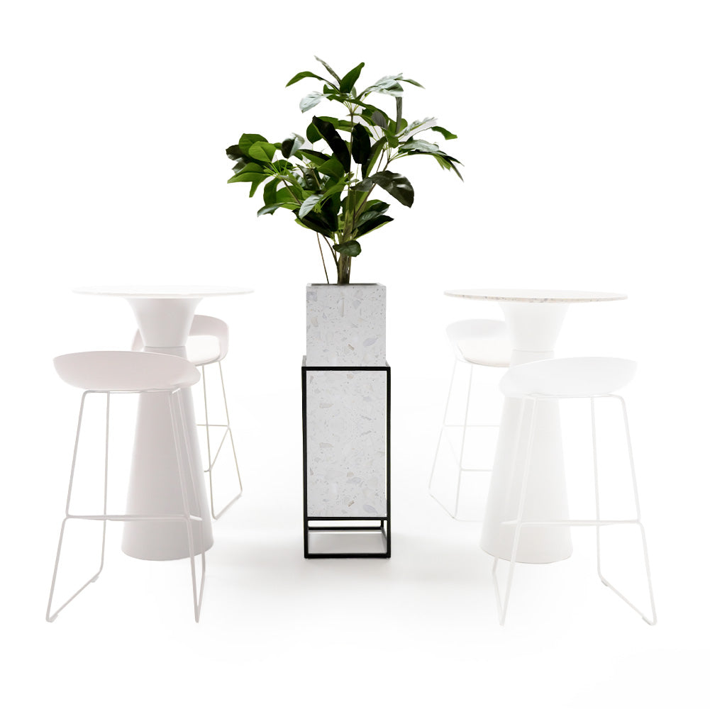 Terrazzo Planter Box 307-N012 - Planter Boxes - ebarza Furniture UAE | Shop Modern Furniture in Abu Dhabi & Dubai - مفروشات ايبازرا في الامارات | تسوق اثاث عصري وديكورات مميزة في دبي وابوظبي