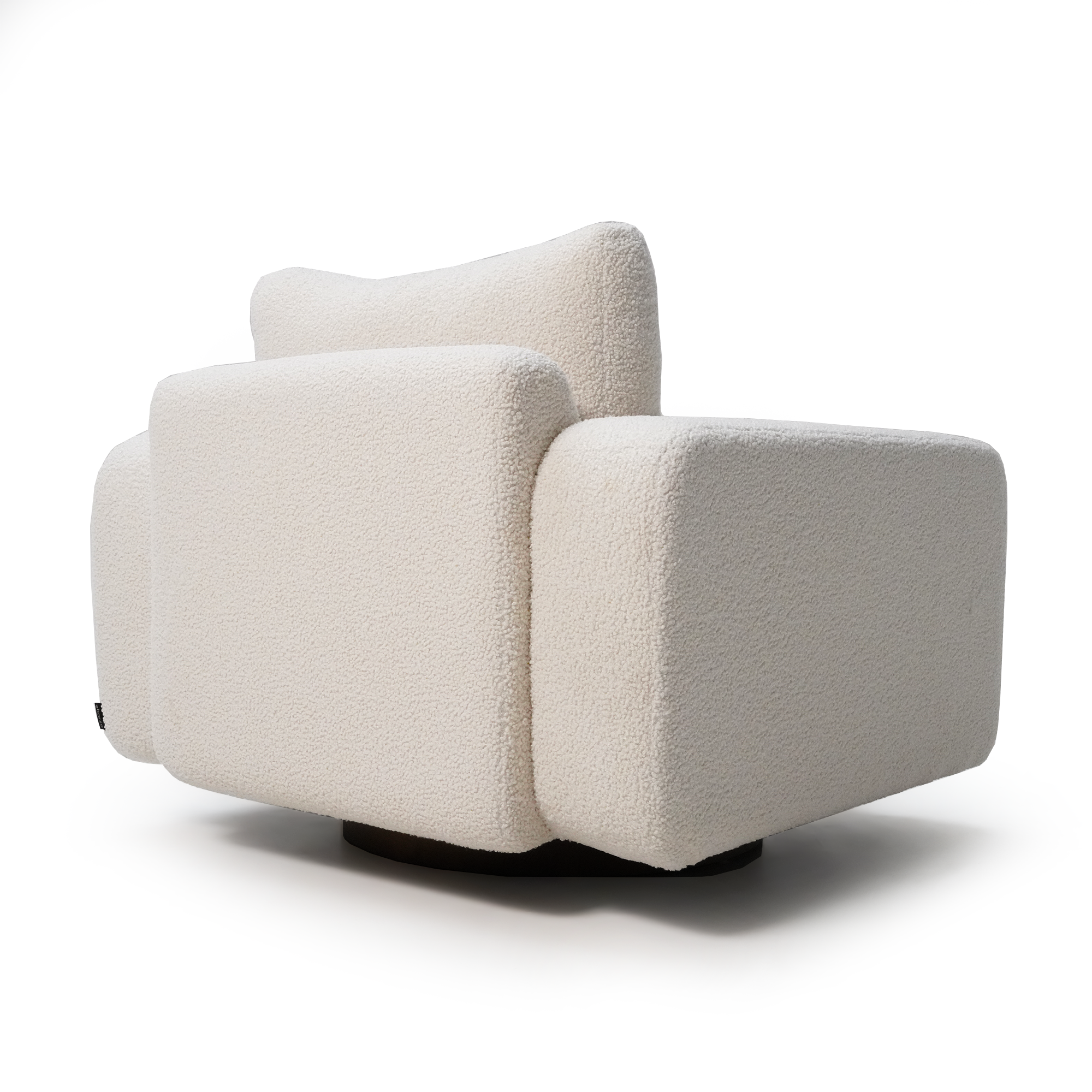 WD Lounge Chair - Ivory 18077E - Lounge Chairs - ebarza Furniture UAE | Shop Modern Furniture in Abu Dhabi & Dubai - مفروشات ايبازرا في الامارات | تسوق اثاث عصري وديكورات مميزة في دبي وابوظبي
