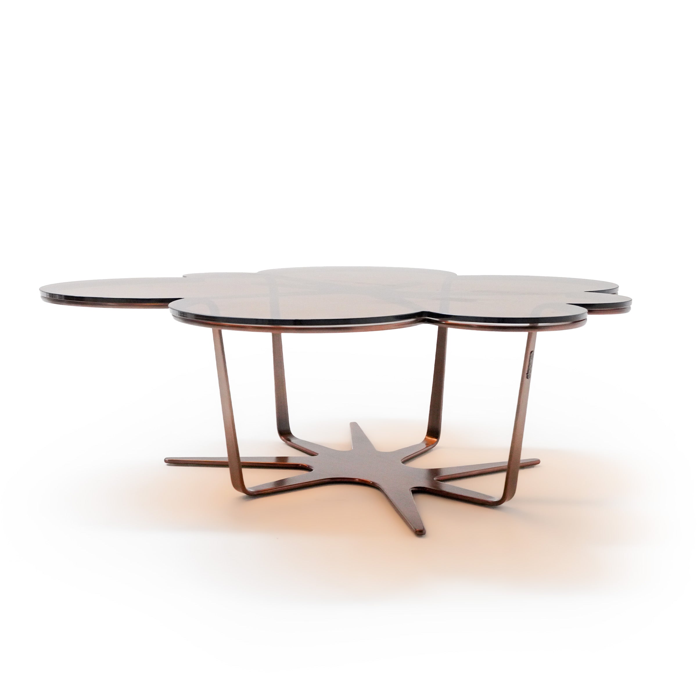 Display Item - Glowing Blossom Glass Top Coffee table ST759-Nakheel - DISPLAY ITEM - ebarza Furniture UAE | Shop Modern Furniture in Abu Dhabi & Dubai - مفروشات ايبازرا في الامارات | تسوق اثاث عصري وديكورات مميزة في دبي وابوظبي