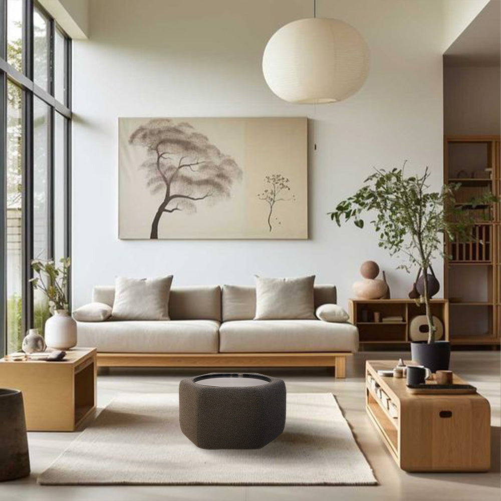 Mosaic Octagon Fabric Coffee Table LT067M/S - Coffee Table - ebarza Furniture UAE | Shop Modern Furniture in Abu Dhabi & Dubai - مفروشات ايبازرا في الامارات | تسوق اثاث عصري وديكورات مميزة في دبي وابوظبي