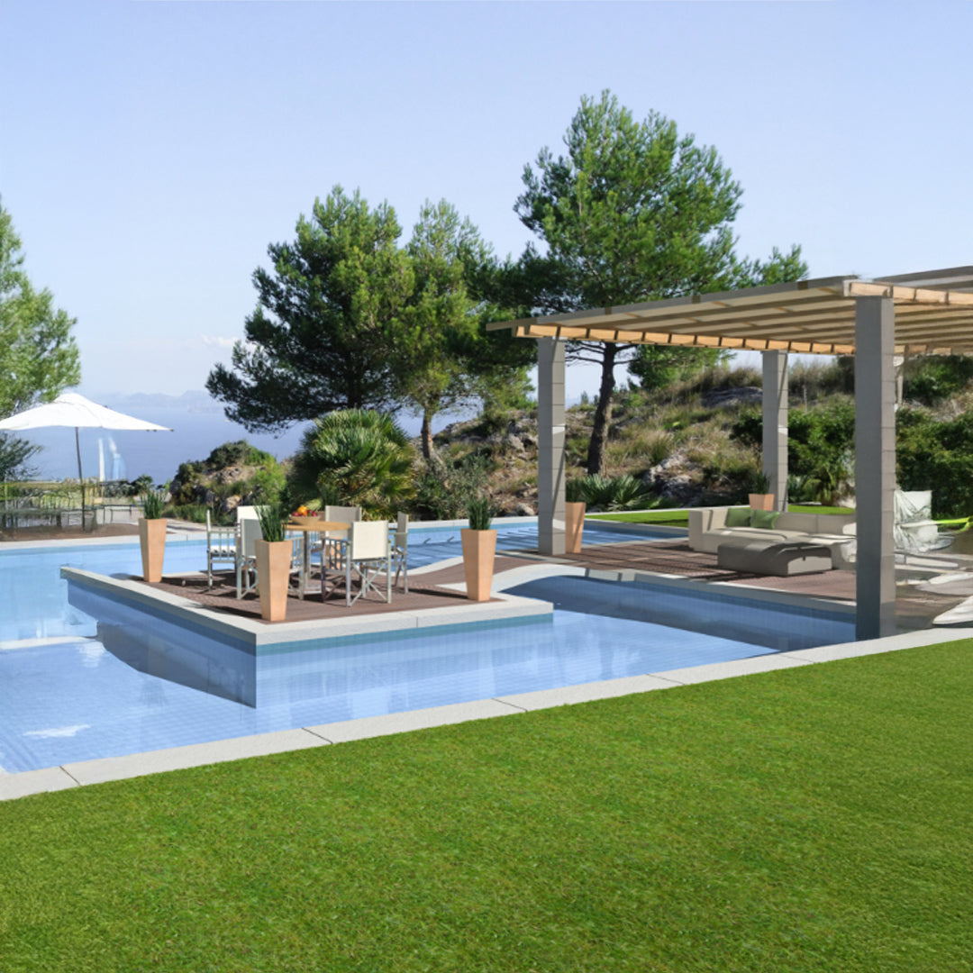 Artificial Turf For Landscaping - 500DXC4-6F-NC - Plants - ebarza Furniture UAE | Shop Modern Furniture in Abu Dhabi & Dubai - مفروشات ايبازرا في الامارات | تسوق اثاث عصري وديكورات مميزة في دبي وابوظبي