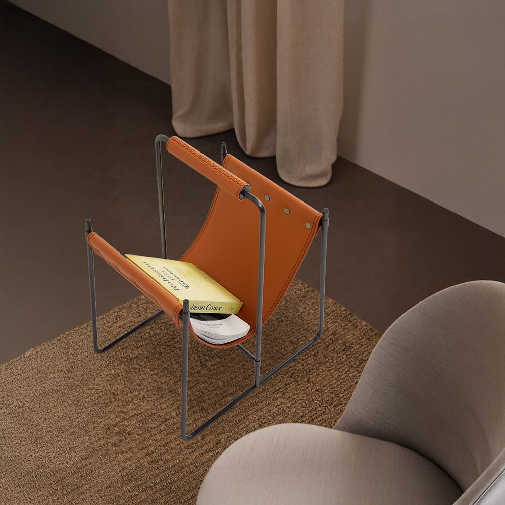 Artisan Side Table - JK-D231 - Orange - Side Tables - ebarza Furniture UAE | Shop Modern Furniture in Abu Dhabi & Dubai - مفروشات ايبازرا في الامارات | تسوق اثاث عصري وديكورات مميزة في دبي وابوظبي