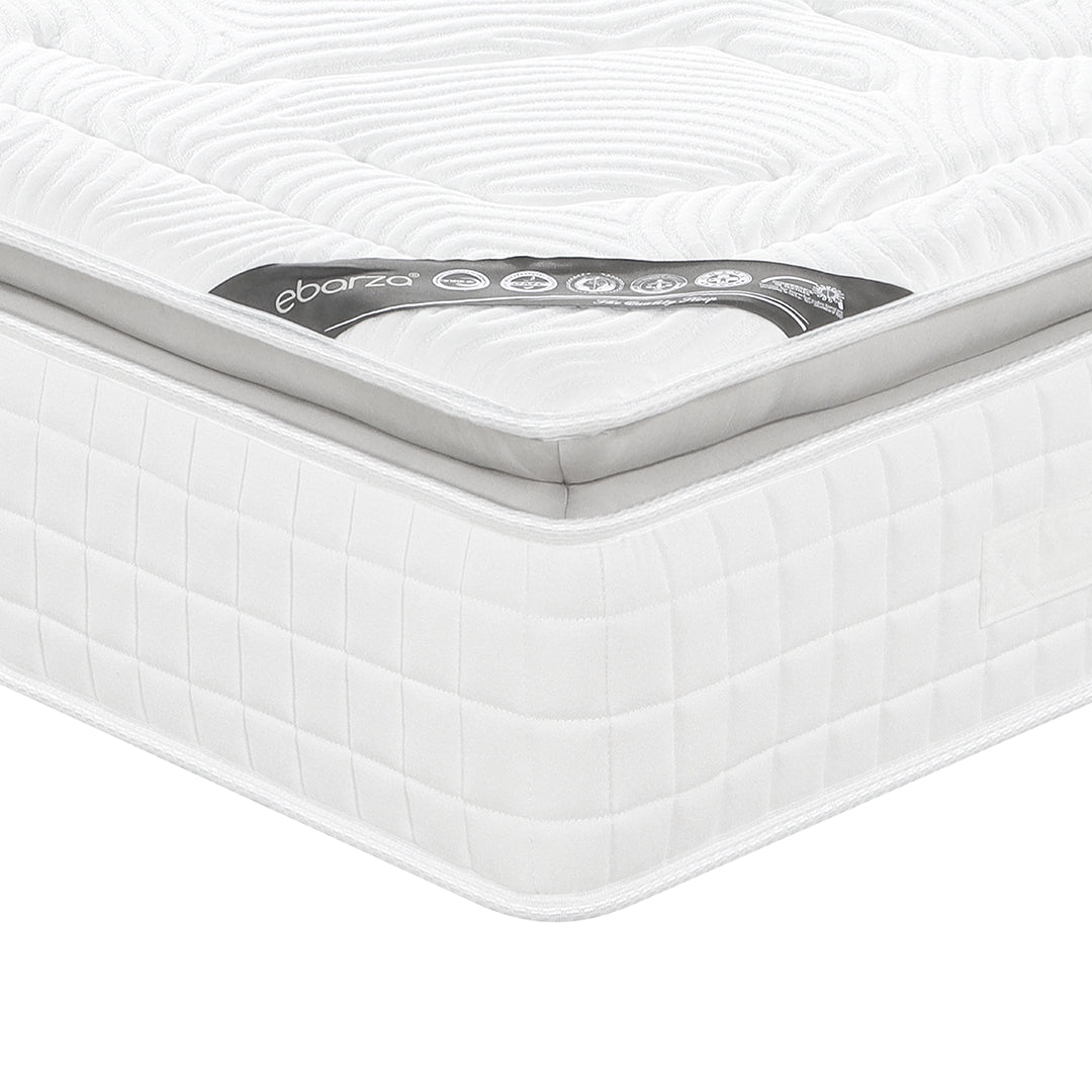 Pre-order 35 Days Delivery 180*200cm Aurora King Size Pillow-top mattress - Pillow-top 25 - P20250916 - 180*200*25 - King Size - Mattresses - ebarza Furniture UAE | Shop Modern Furniture in Abu Dhabi & Dubai - مفروشات ايبازرا في الامارات | تسوق اثاث عصري وديكورات مميزة في دبي وابوظبي