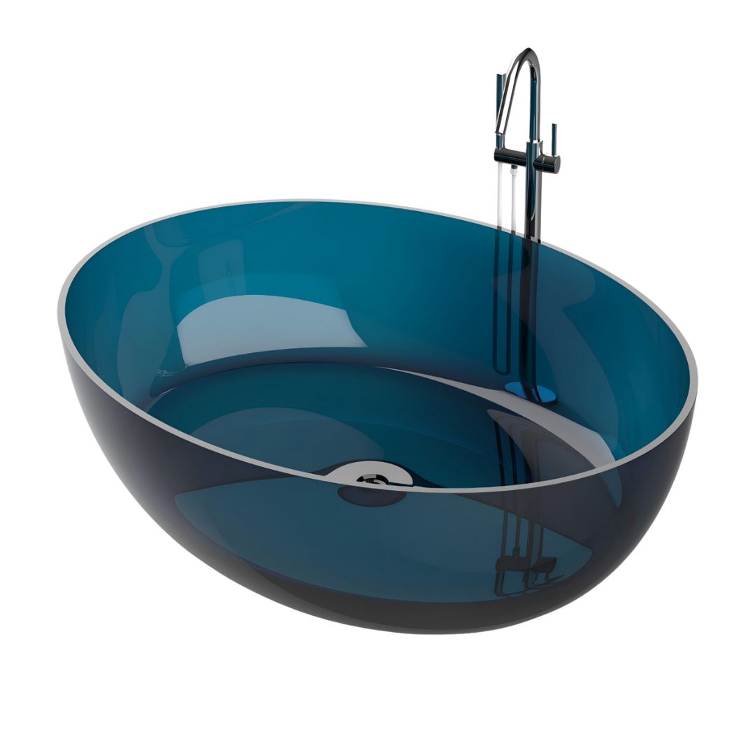 Bathtub with Faucet - SNT1063 - Bathtub - ebarza Furniture UAE | Shop Modern Furniture in Abu Dhabi & Dubai - مفروشات ايبازرا في الامارات | تسوق اثاث عصري وديكورات مميزة في دبي وابوظبي