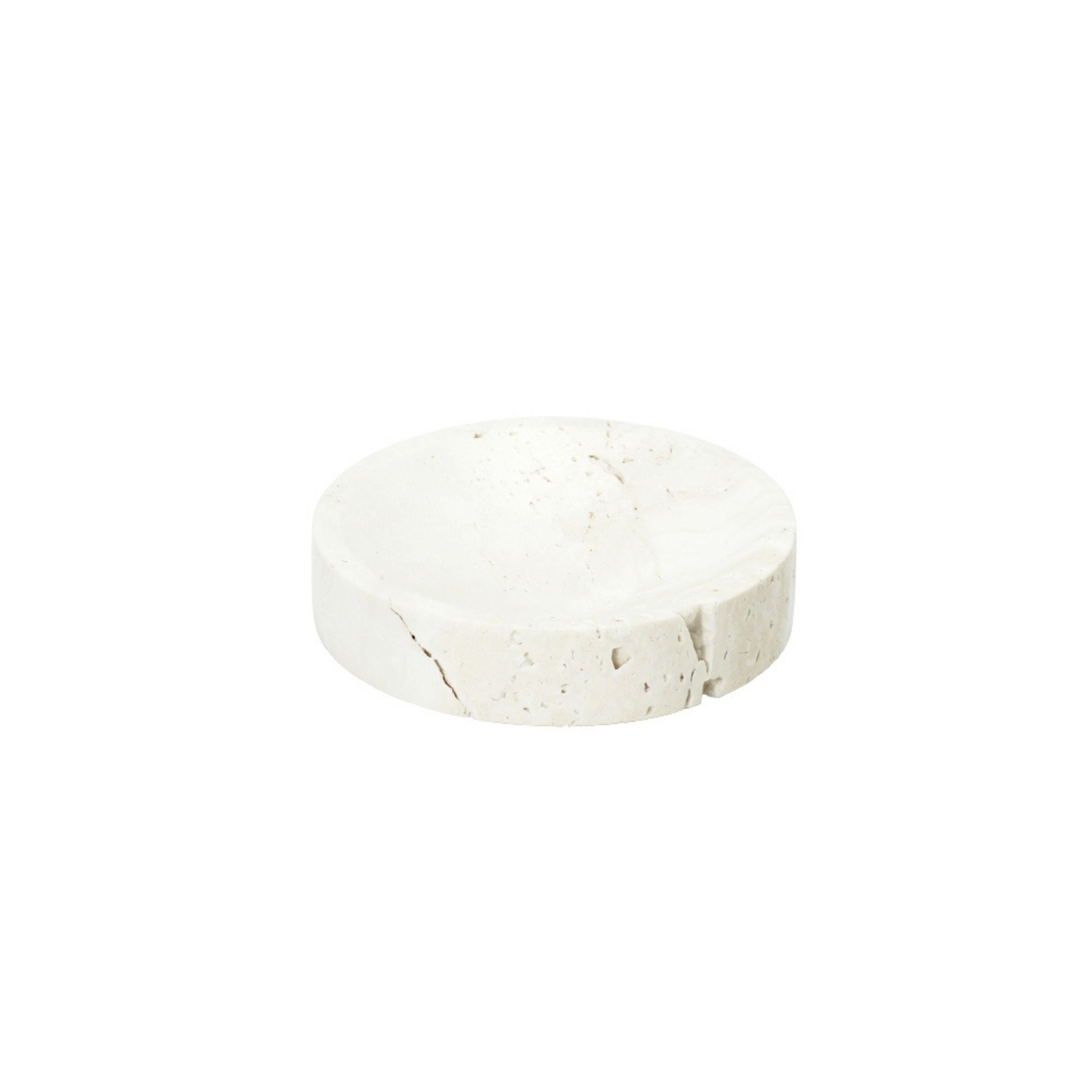 Pre-order 25 days Delivery Cave Stone Circular Soap Dish CBJ833-3B - Bathroom Accessories - ebarza Furniture UAE | Shop Modern Furniture in Abu Dhabi & Dubai - مفروشات ايبازرا في الامارات | تسوق اثاث عصري وديكورات مميزة في دبي وابوظبي
