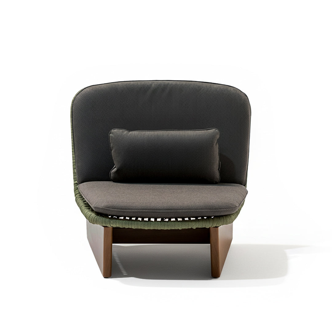 CLOGS CENTER MODULE With SEAT AND BACK CUSHION OUTDOOR LOUNGE CHAIR KC8611A07ROP - Lounge Chairs - ebarza Furniture UAE | Shop Modern Furniture in Abu Dhabi & Dubai - مفروشات ايبازرا في الامارات | تسوق اثاث عصري وديكورات مميزة في دبي وابوظبي