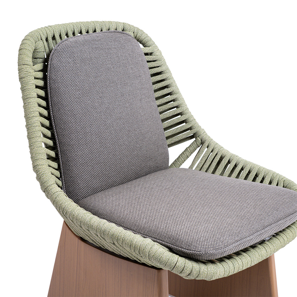 CLOGS DINING SIDECHAIR W/SEAT AND BACK CUSHION- KC8611N01ROP - Chairs - ebarza Furniture UAE | Shop Modern Furniture in Abu Dhabi & Dubai - مفروشات ايبازرا في الامارات | تسوق اثاث عصري وديكورات مميزة في دبي وابوظبي