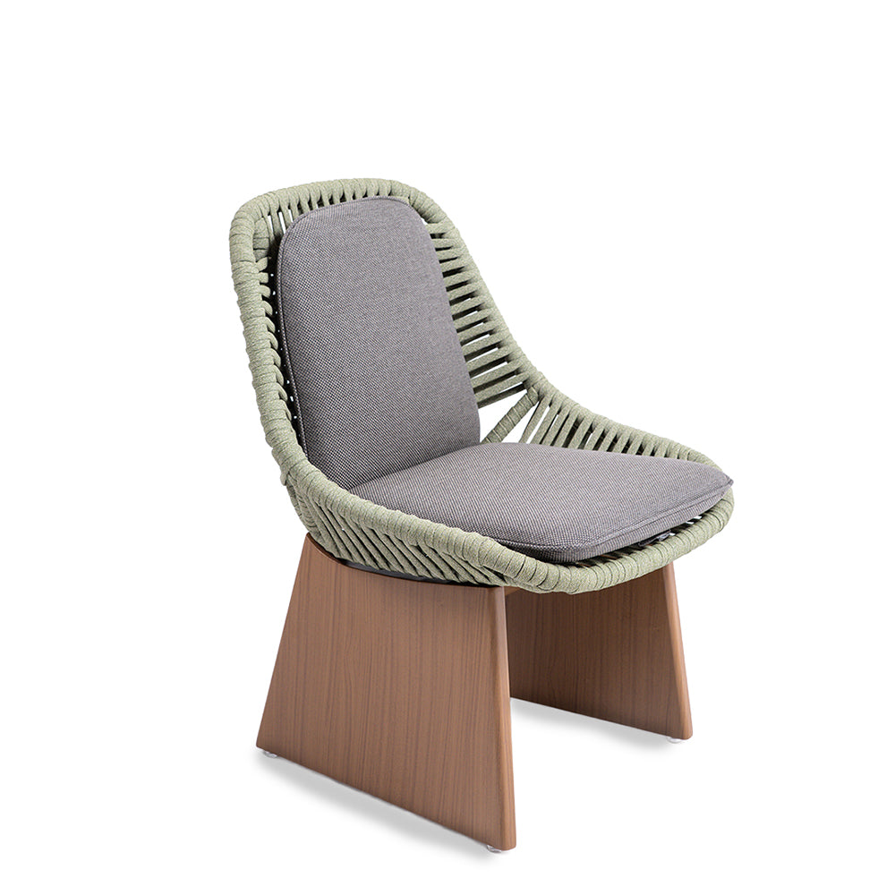 CLOGS DINING SIDECHAIR W/SEAT AND BACK CUSHION- KC8611N01ROP - Chairs - ebarza Furniture UAE | Shop Modern Furniture in Abu Dhabi & Dubai - مفروشات ايبازرا في الامارات | تسوق اثاث عصري وديكورات مميزة في دبي وابوظبي