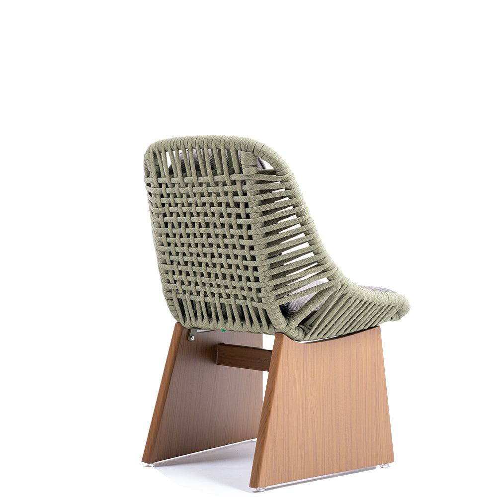 CLOGS DINING SIDECHAIR W/SEAT AND BACK CUSHION- KC8611N01ROP - Chairs - ebarza Furniture UAE | Shop Modern Furniture in Abu Dhabi & Dubai - مفروشات ايبازرا في الامارات | تسوق اثاث عصري وديكورات مميزة في دبي وابوظبي