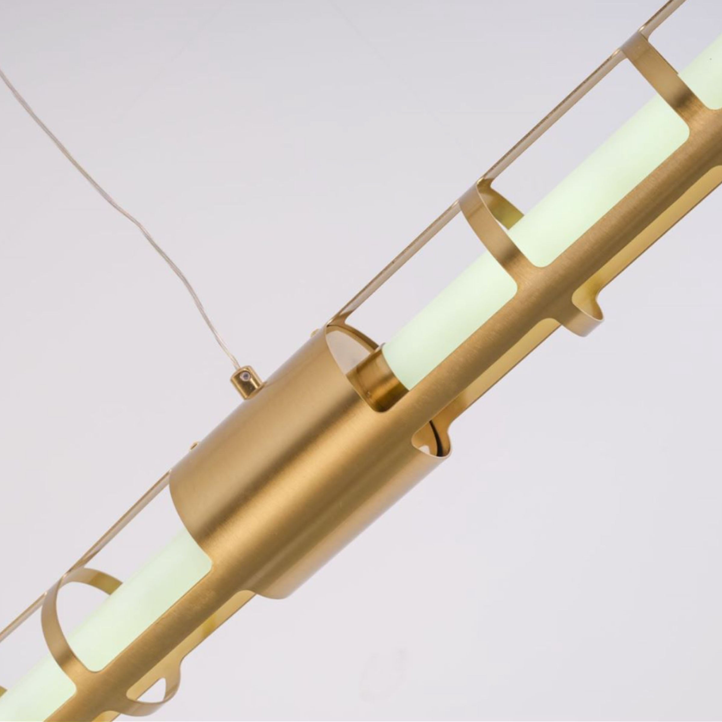 Luminous Thread Pendant Lamp CY-DD-1050-Gold - Pendant Lamps - ebarza Furniture UAE | Shop Modern Furniture in Abu Dhabi & Dubai - مفروشات ايبازرا في الامارات | تسوق اثاث عصري وديكورات مميزة في دبي وابوظبي