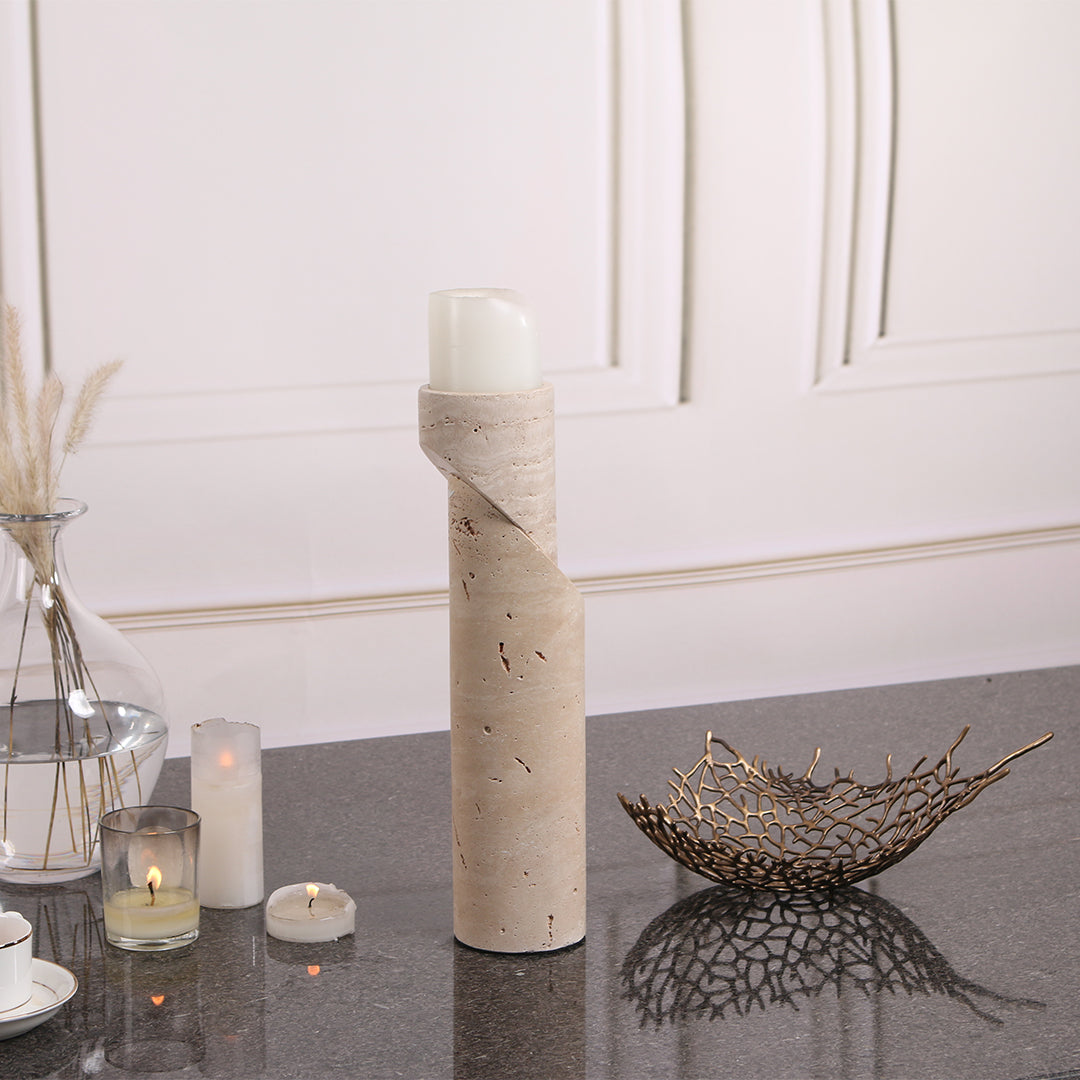 Candle Holder-L KE3004L - Candle Holders - ebarza Furniture UAE | Shop Modern Furniture in Abu Dhabi & Dubai - مفروشات ايبازرا في الامارات | تسوق اثاث عصري وديكورات مميزة في دبي وابوظبي