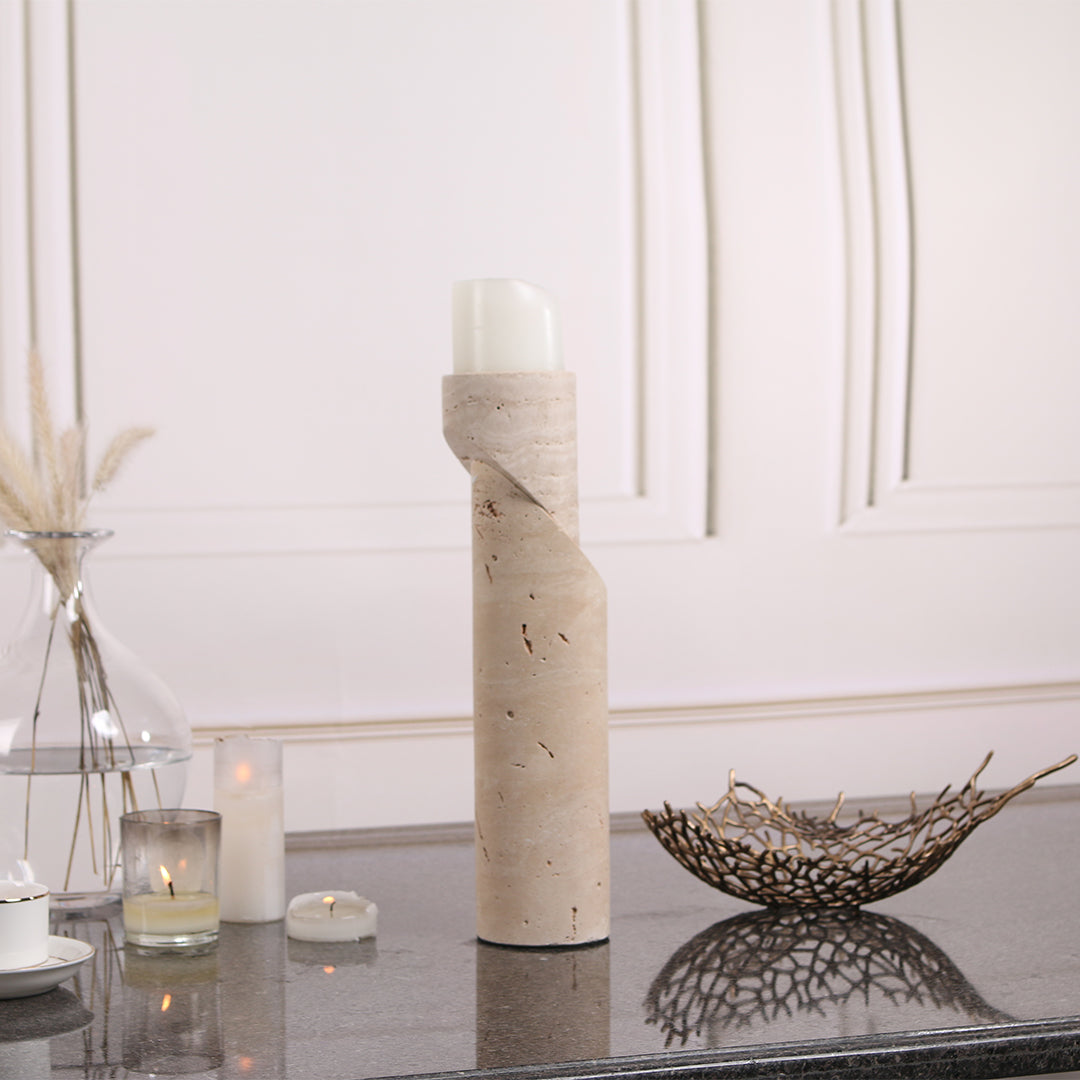 Candle Holder-L KE3004L - Candle Holders - ebarza Furniture UAE | Shop Modern Furniture in Abu Dhabi & Dubai - مفروشات ايبازرا في الامارات | تسوق اثاث عصري وديكورات مميزة في دبي وابوظبي