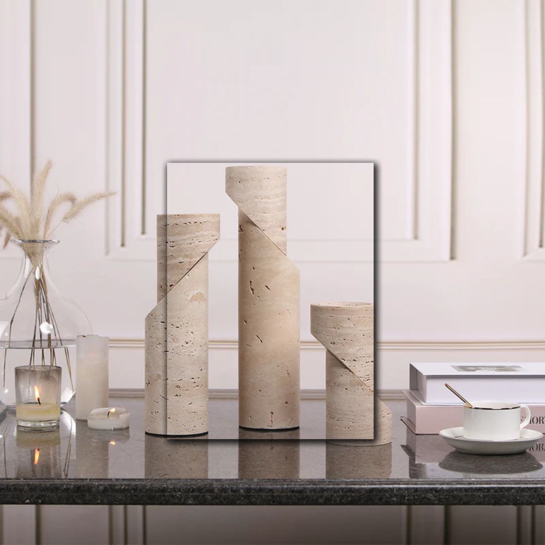 Candle Holder-L KE3004L - Candle Holders - ebarza Furniture UAE | Shop Modern Furniture in Abu Dhabi & Dubai - مفروشات ايبازرا في الامارات | تسوق اثاث عصري وديكورات مميزة في دبي وابوظبي