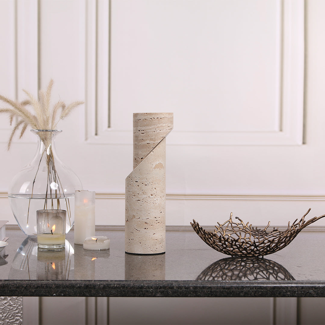 Candle Holder-M KE3004M - Candle Holders - ebarza Furniture UAE | Shop Modern Furniture in Abu Dhabi & Dubai - مفروشات ايبازرا في الامارات | تسوق اثاث عصري وديكورات مميزة في دبي وابوظبي