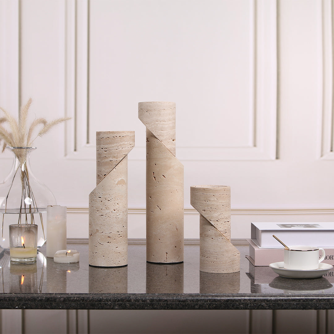 Candle Holder-L KE3004L - Candle Holders - ebarza Furniture UAE | Shop Modern Furniture in Abu Dhabi & Dubai - مفروشات ايبازرا في الامارات | تسوق اثاث عصري وديكورات مميزة في دبي وابوظبي