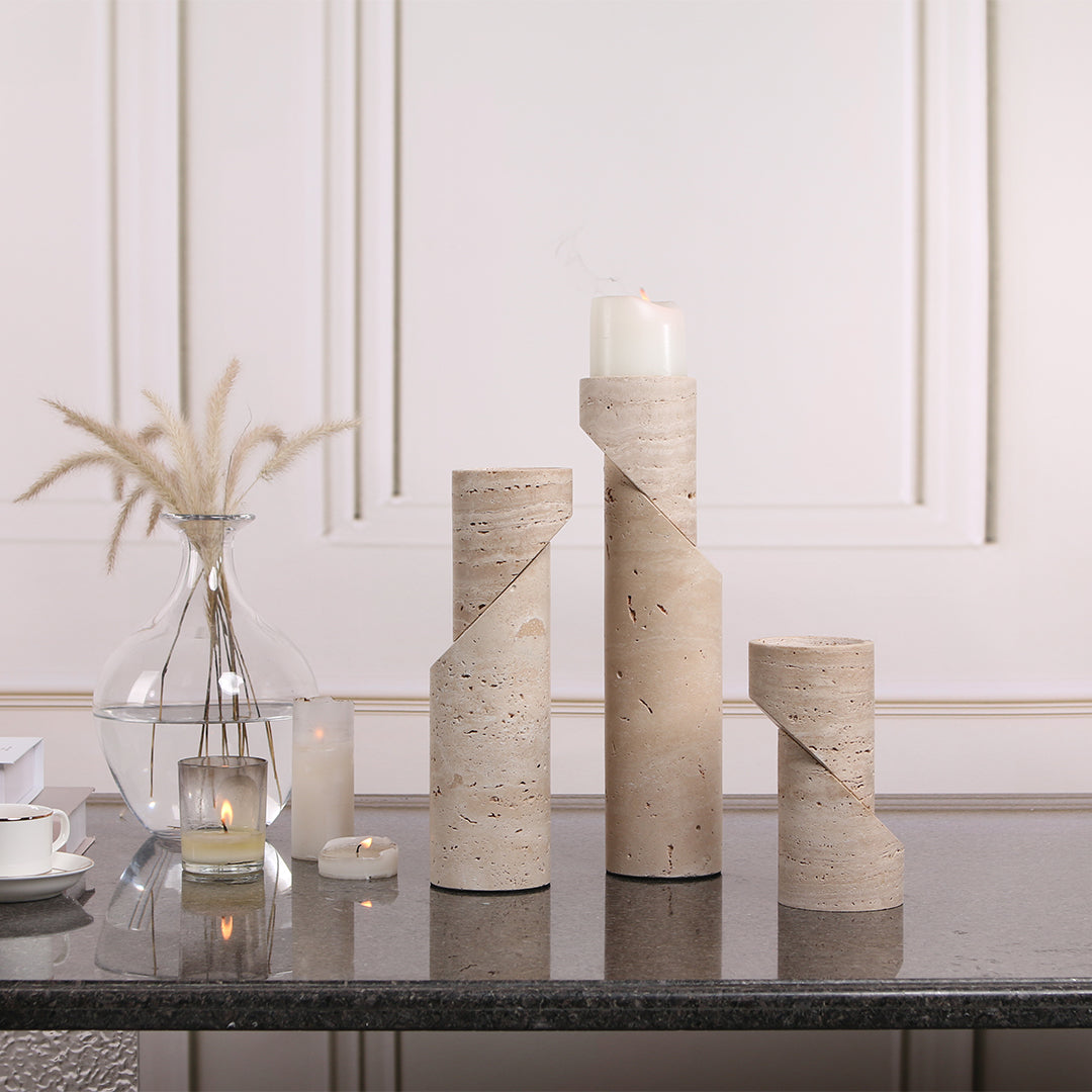 Candle Holder-M KE3004M - Candle Holders - ebarza Furniture UAE | Shop Modern Furniture in Abu Dhabi & Dubai - مفروشات ايبازرا في الامارات | تسوق اثاث عصري وديكورات مميزة في دبي وابوظبي