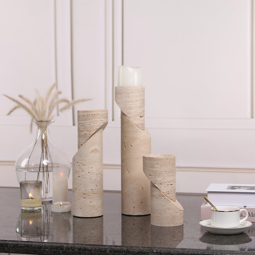 Candle Holder-L KE3004L - Candle Holders - ebarza Furniture UAE | Shop Modern Furniture in Abu Dhabi & Dubai - مفروشات ايبازرا في الامارات | تسوق اثاث عصري وديكورات مميزة في دبي وابوظبي