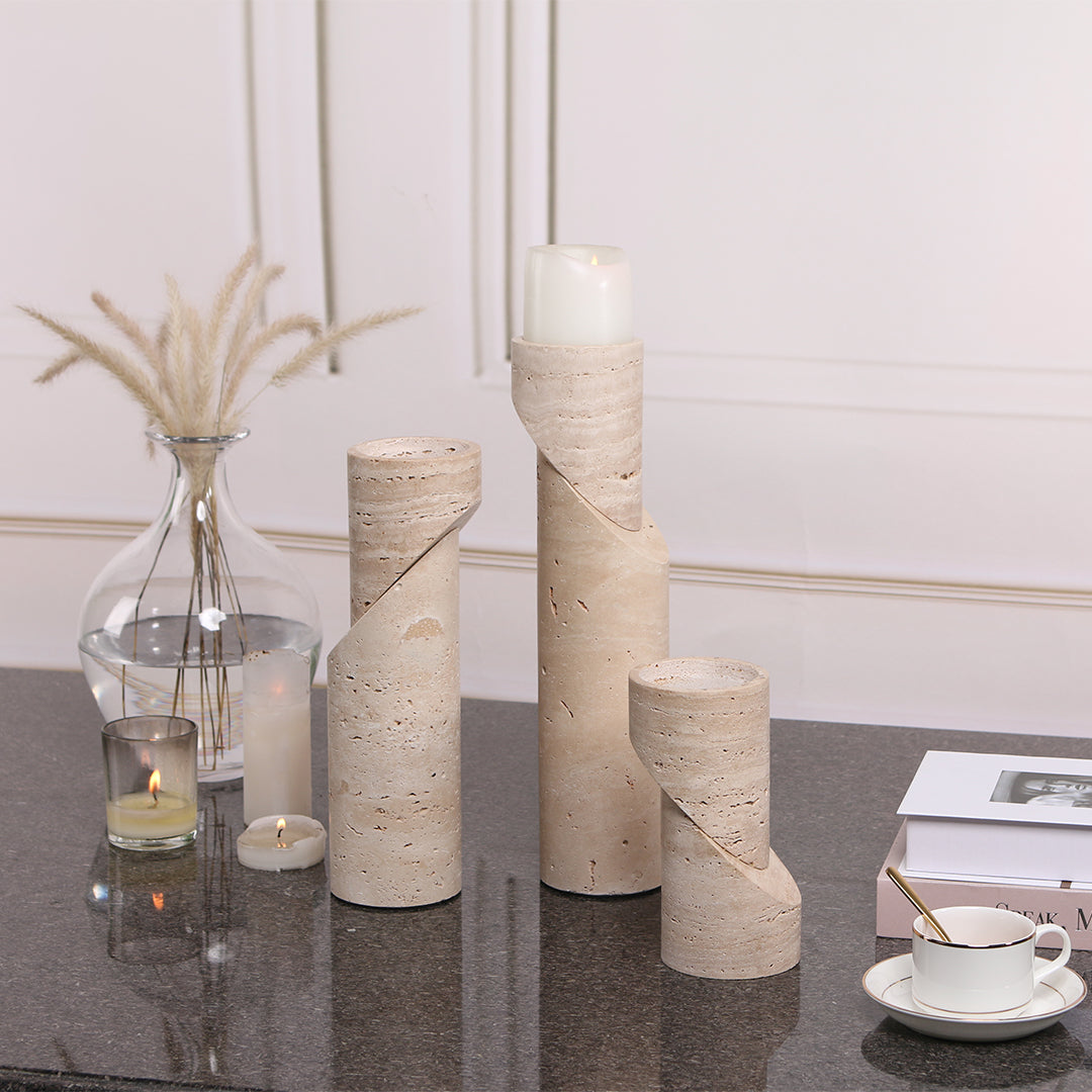 Candle Holder-L KE3004L - Candle Holders - ebarza Furniture UAE | Shop Modern Furniture in Abu Dhabi & Dubai - مفروشات ايبازرا في الامارات | تسوق اثاث عصري وديكورات مميزة في دبي وابوظبي