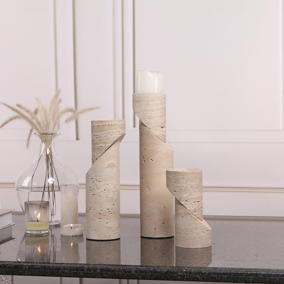 Candle Holder-L KE3004L - Candle Holders - ebarza Furniture UAE | Shop Modern Furniture in Abu Dhabi & Dubai - مفروشات ايبازرا في الامارات | تسوق اثاث عصري وديكورات مميزة في دبي وابوظبي