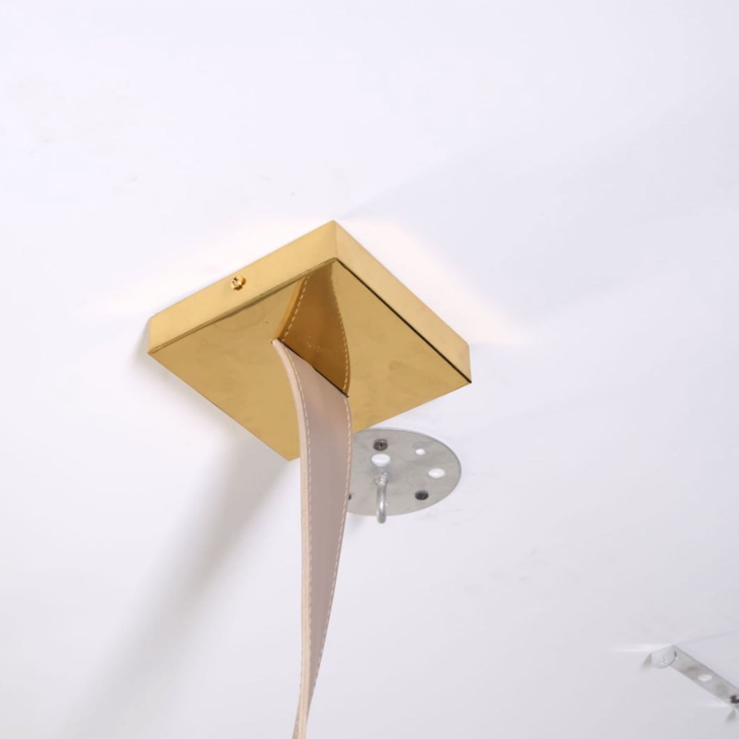 Comet Tail Leather Gold Pendant lamp 1.5m CY-DD-1053-G - Pendant Lamps - ebarza Furniture UAE | Shop Modern Furniture in Abu Dhabi & Dubai - مفروشات ايبازرا في الامارات | تسوق اثاث عصري وديكورات مميزة في دبي وابوظبي