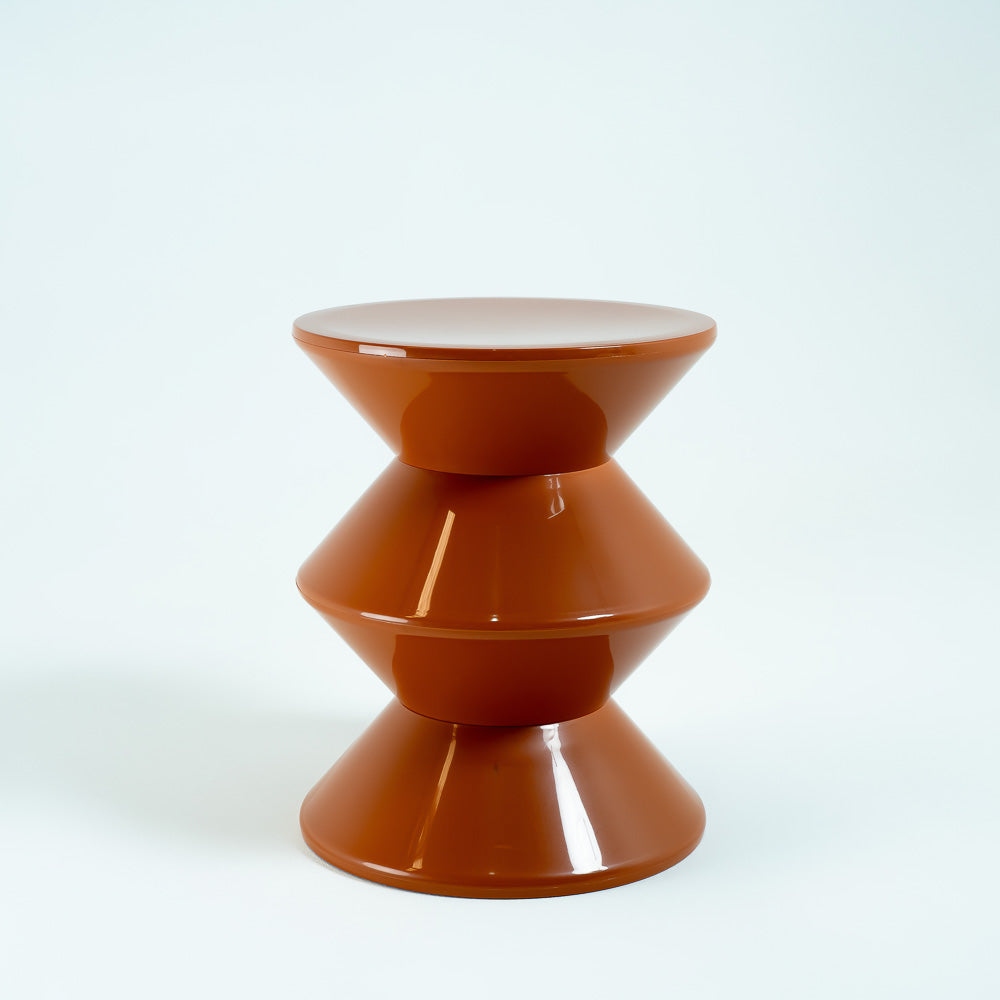 Caramel Side Table PC-176A/C - Side Tables - ebarza Furniture UAE | Shop Modern Furniture in Abu Dhabi & Dubai - مفروشات ايبازرا في الامارات | تسوق اثاث عصري وديكورات مميزة في دبي وابوظبي