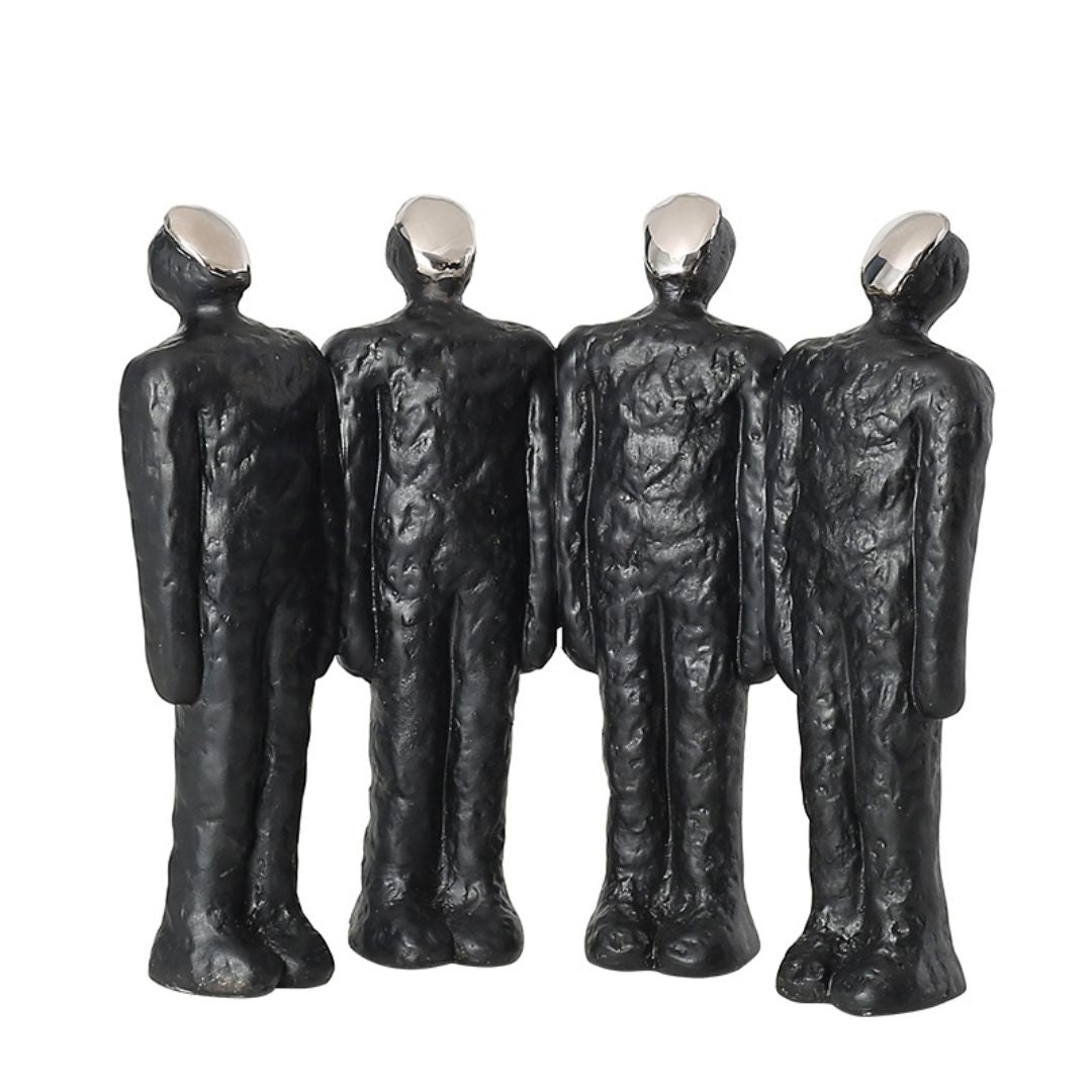 Ceramic Figure decoration -Black FA-D22106 - Home Decor Figurines - ebarza Furniture UAE | Shop Modern Furniture in Abu Dhabi & Dubai - مفروشات ايبازرا في الامارات | تسوق اثاث عصري وديكورات مميزة في دبي وابوظبي