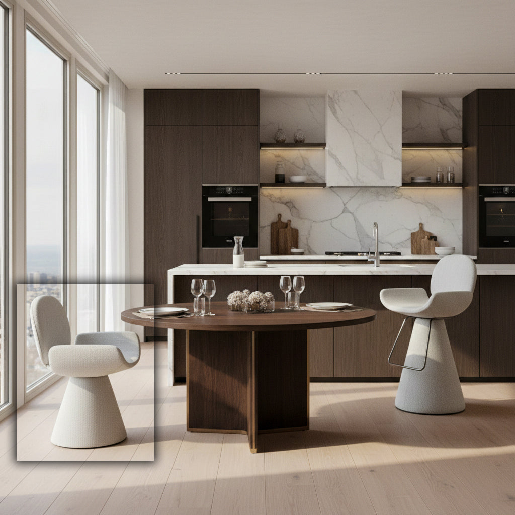 Cove Dining Chair -PS-B195 - Chairs - ebarza Furniture UAE | Shop Modern Furniture in Abu Dhabi & Dubai - مفروشات ايبازرا في الامارات | تسوق اثاث عصري وديكورات مميزة في دبي وابوظبي