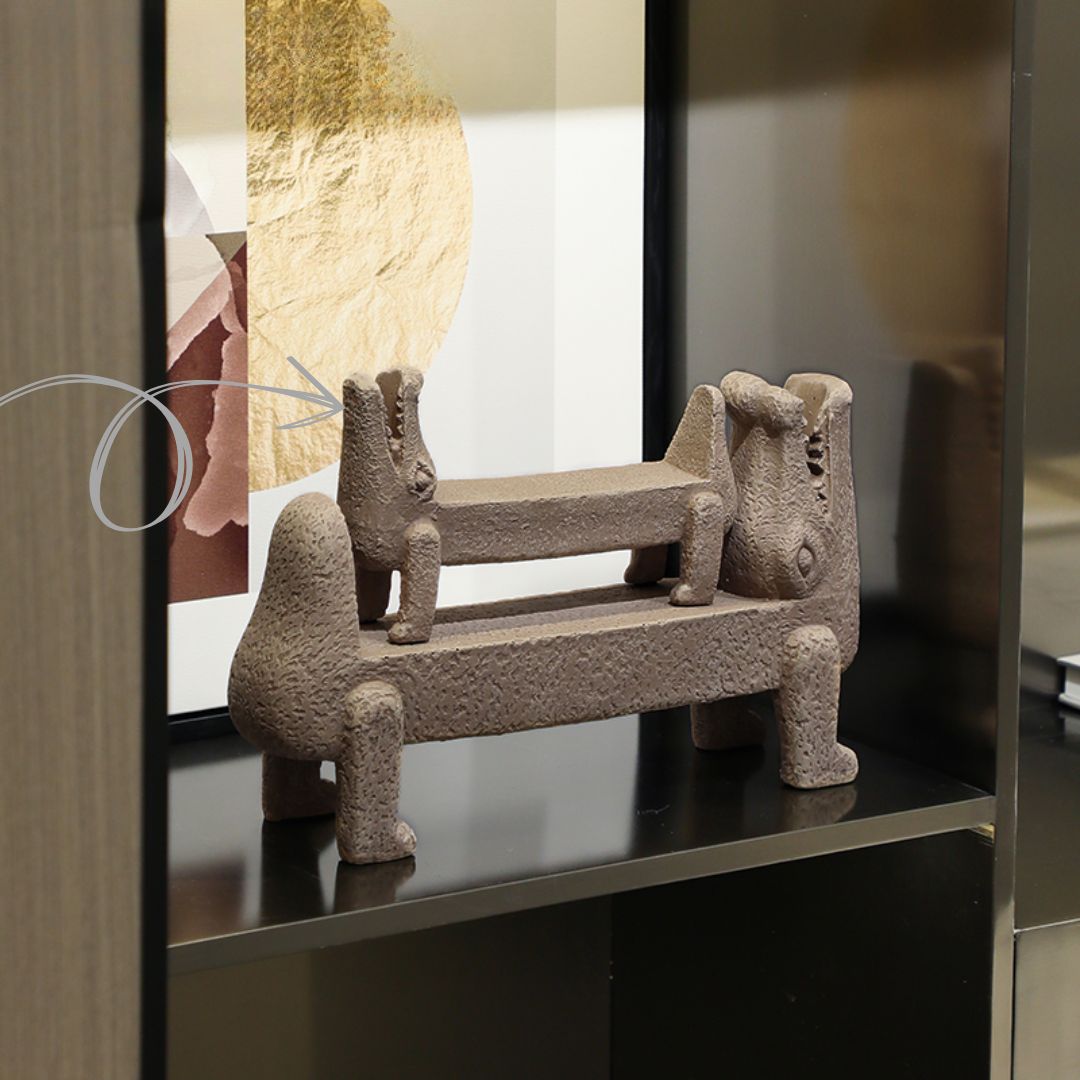 Crocodile Ornament Resin -B FF-SZ24063B - Home Decor Figurines - ebarza Furniture UAE | Shop Modern Furniture in Abu Dhabi & Dubai - مفروشات ايبازرا في الامارات | تسوق اثاث عصري وديكورات مميزة في دبي وابوظبي