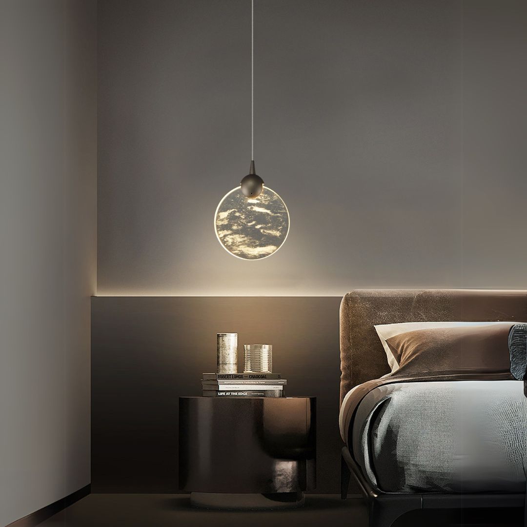 Crystal Arc Pendant Lamp MA05645PA-001 - Pendant Lamps - ebarza Furniture UAE | Shop Modern Furniture in Abu Dhabi & Dubai - مفروشات ايبازرا في الامارات | تسوق اثاث عصري وديكورات مميزة في دبي وابوظبي