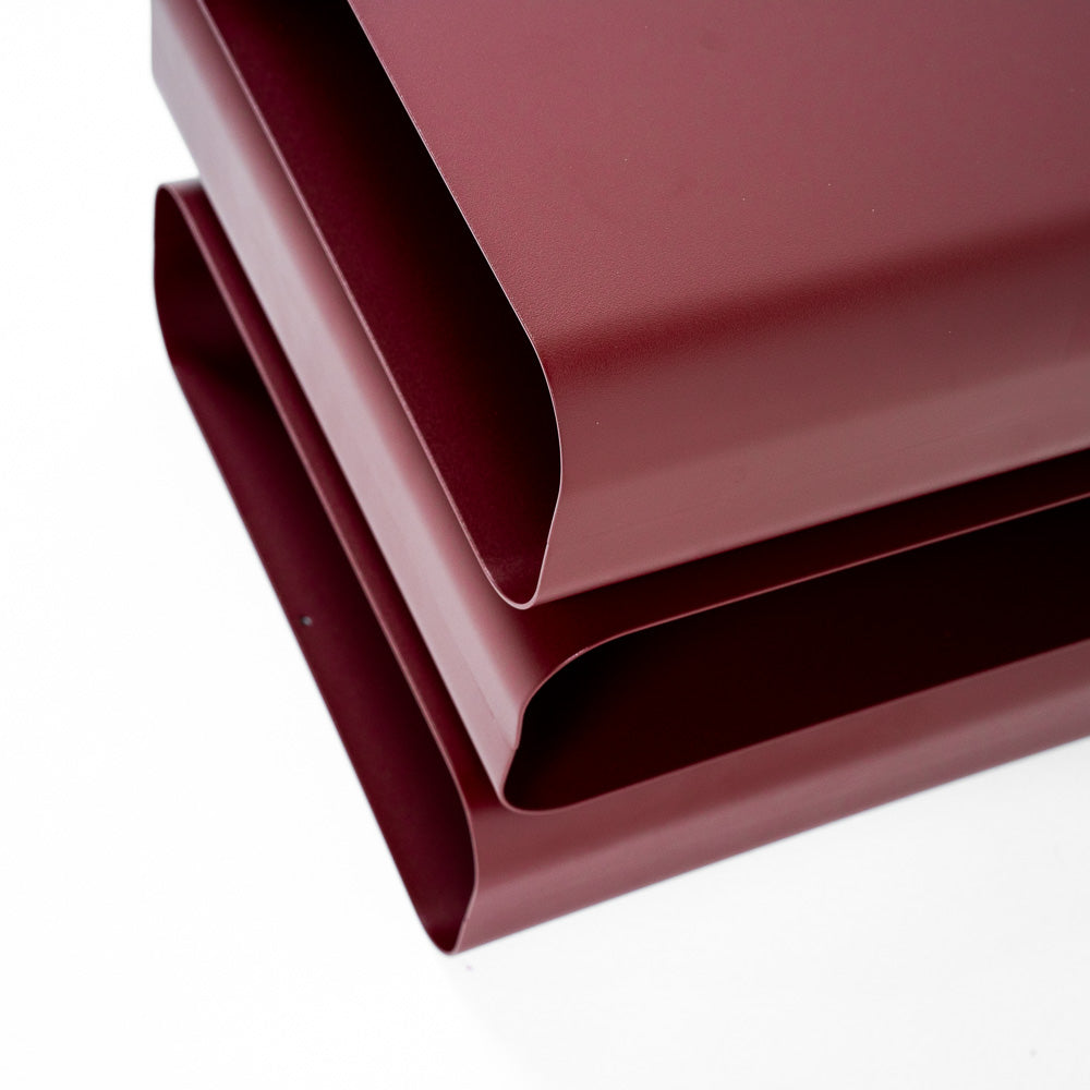 3 Layer Claret Side Table/Bedside Table BB-015 - Side Tables - ebarza Furniture UAE | Shop Modern Furniture in Abu Dhabi & Dubai - مفروشات ايبازرا في الامارات | تسوق اثاث عصري وديكورات مميزة في دبي وابوظبي