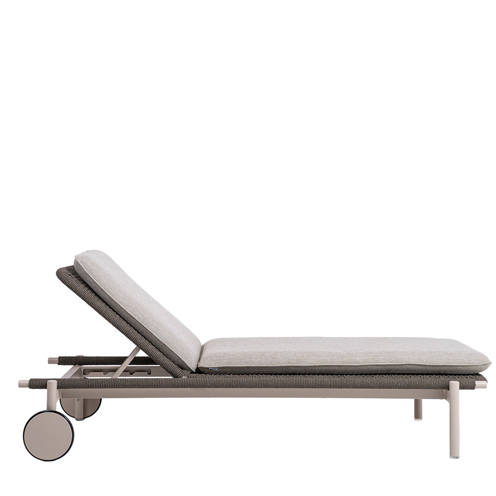 DUBLIN SUNBED WITH WHEELS AS2004N59ROP - Sunloungers - ebarza Furniture UAE | Shop Modern Furniture in Abu Dhabi & Dubai - مفروشات ايبازرا في الامارات | تسوق اثاث عصري وديكورات مميزة في دبي وابوظبي