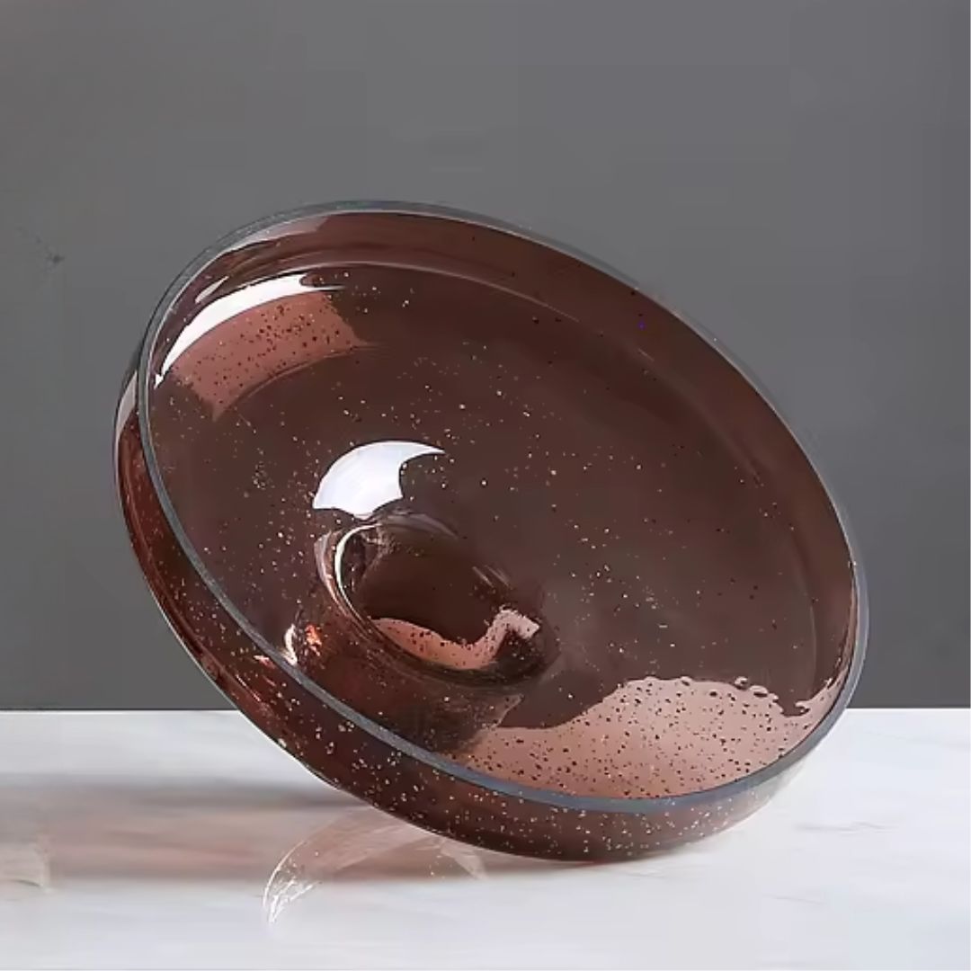 Dark Red Glass Vase -B FB-ZS2030B - Vases - ebarza Furniture UAE | Shop Modern Furniture in Abu Dhabi & Dubai - مفروشات ايبازرا في الامارات | تسوق اثاث عصري وديكورات مميزة في دبي وابوظبي