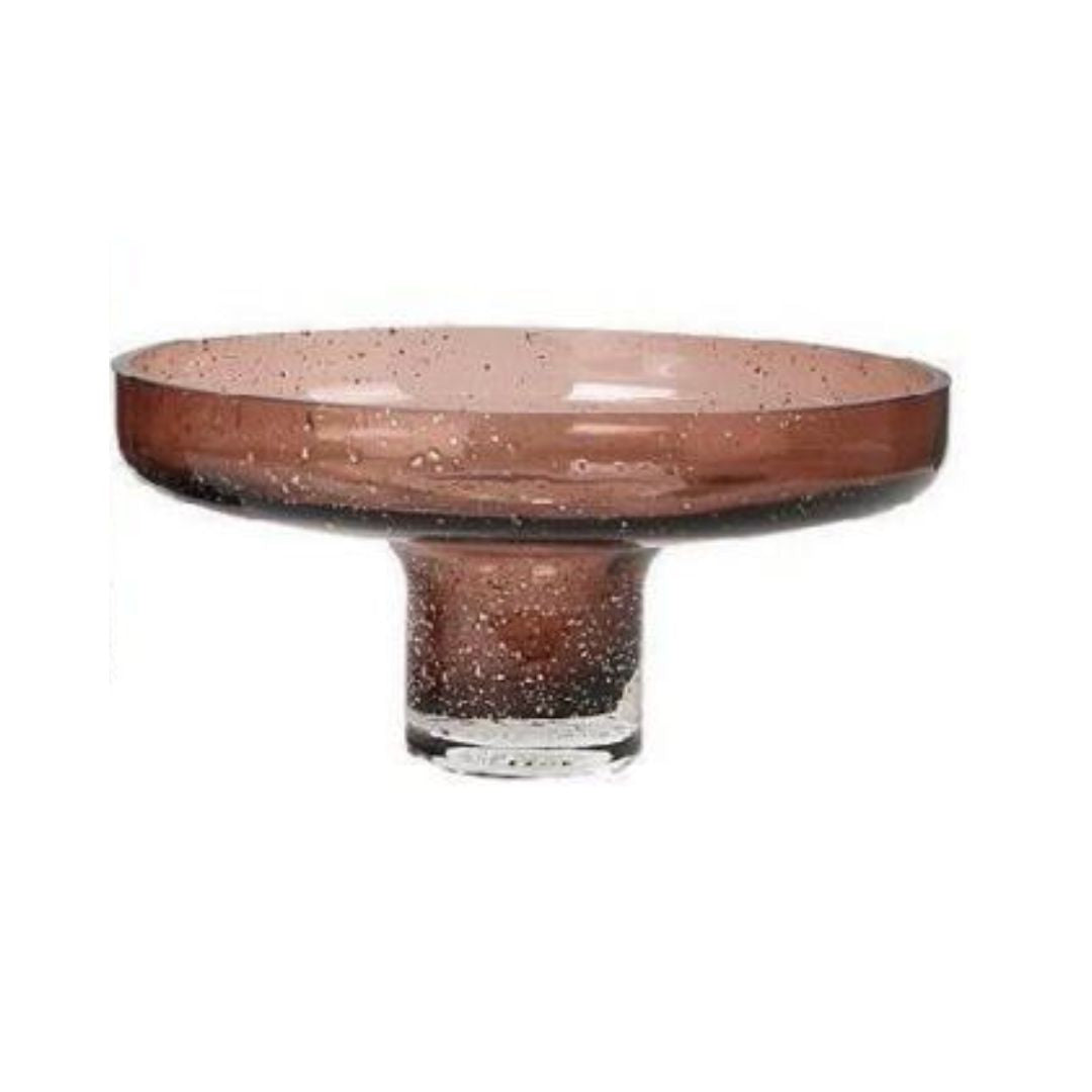 Dark Red Glass Vase -B FB-ZS2030B - Vases - ebarza Furniture UAE | Shop Modern Furniture in Abu Dhabi & Dubai - مفروشات ايبازرا في الامارات | تسوق اثاث عصري وديكورات مميزة في دبي وابوظبي