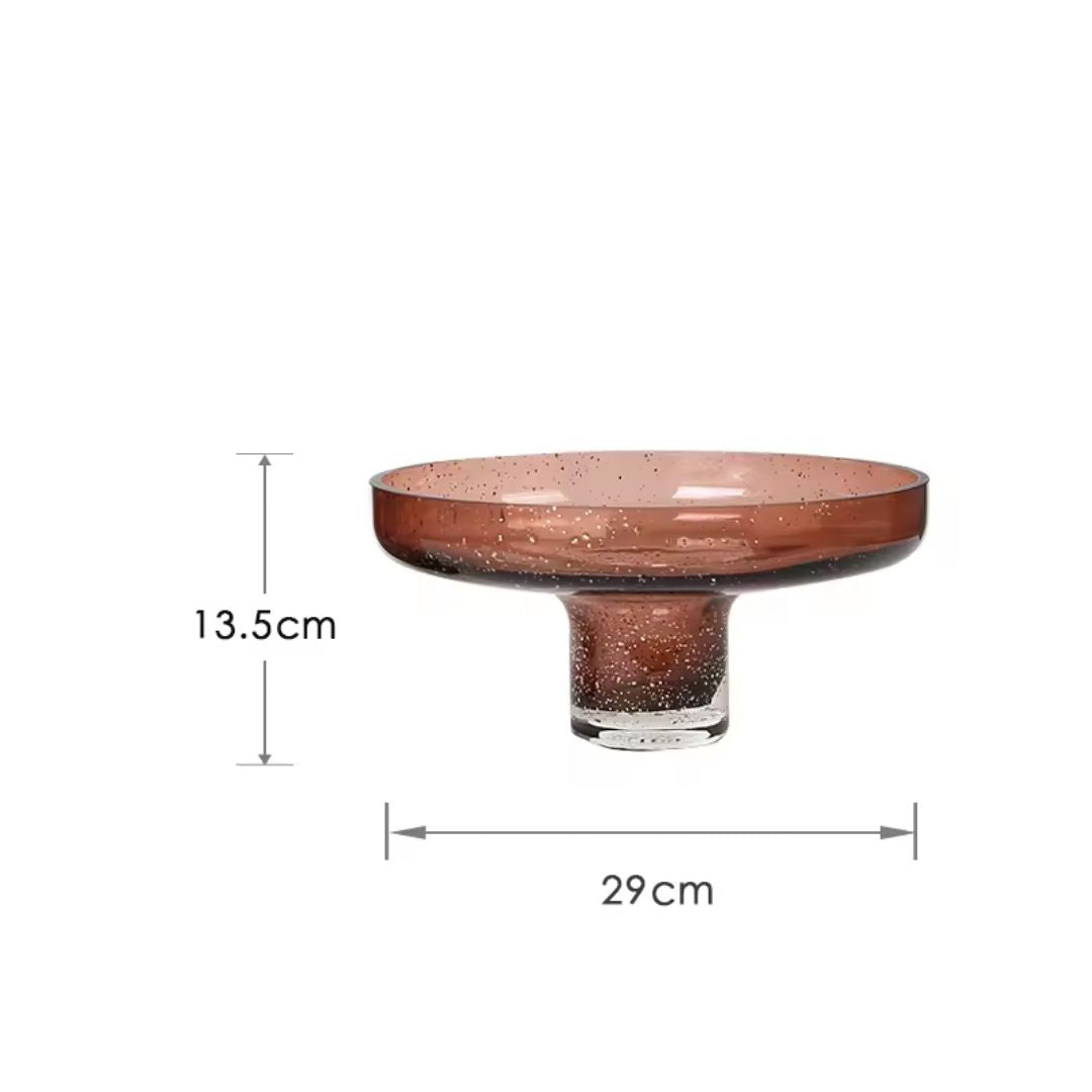 Dark Red Glass Vase -B FB-ZS2030B - Vases - ebarza Furniture UAE | Shop Modern Furniture in Abu Dhabi & Dubai - مفروشات ايبازرا في الامارات | تسوق اثاث عصري وديكورات مميزة في دبي وابوظبي