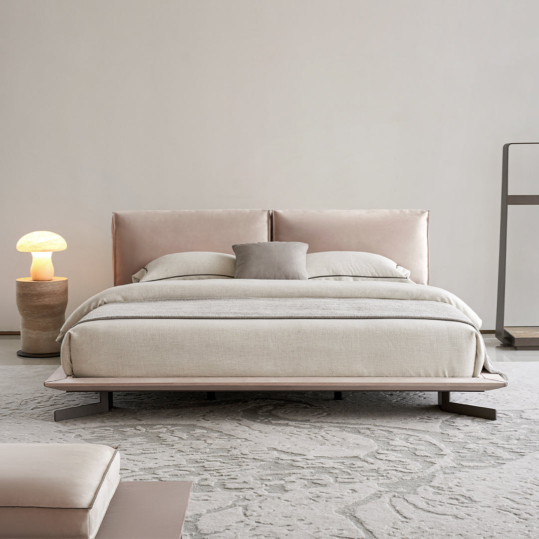 AS IS - Desert King Size Bed AMBO-C80245 - DISPLAY ITEM - ebarza Furniture UAE | Shop Modern Furniture in Abu Dhabi & Dubai - مفروشات ايبازرا في الامارات | تسوق اثاث عصري وديكورات مميزة في دبي وابوظبي